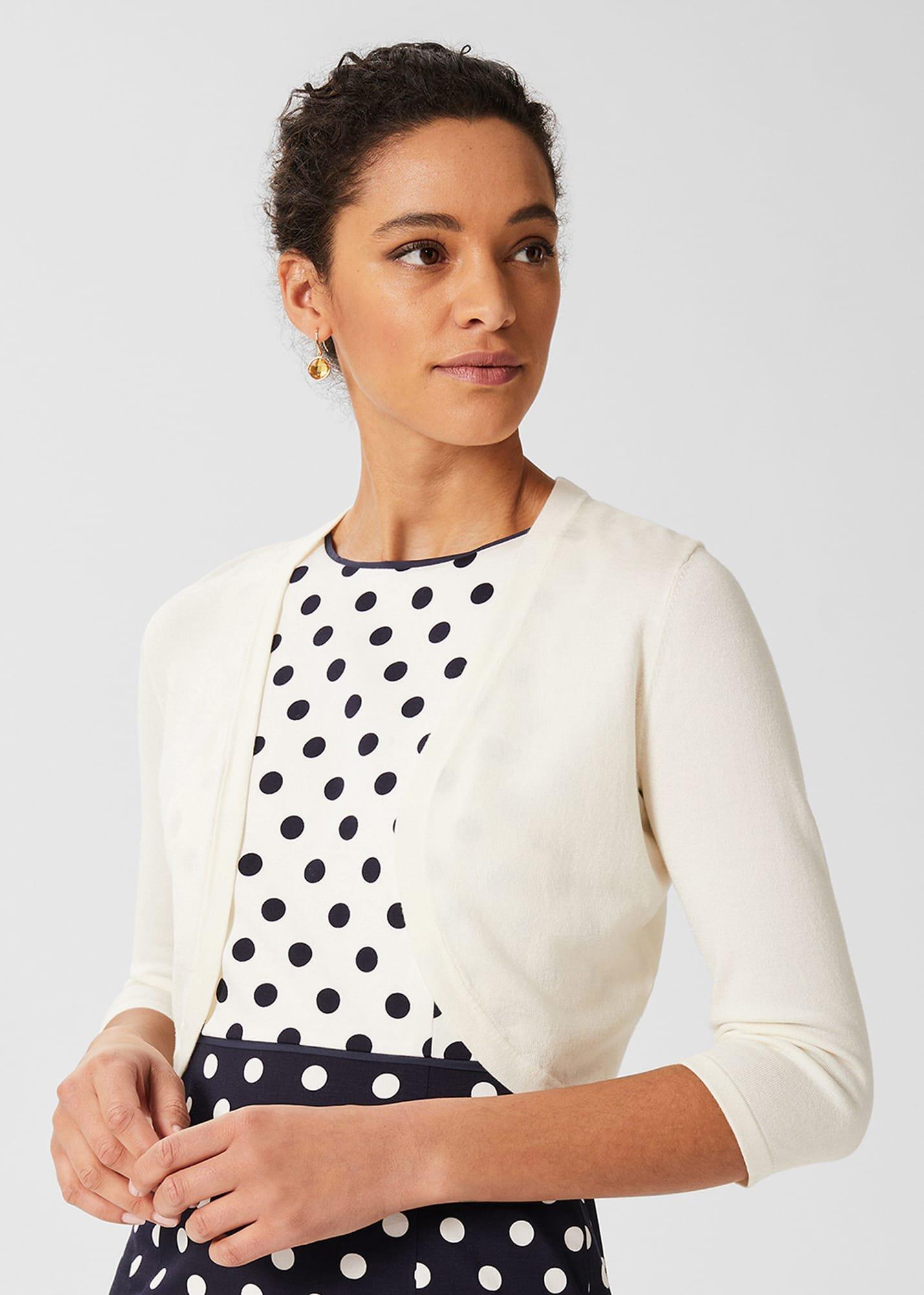 Carrie Bolero, Ivory, hi-res