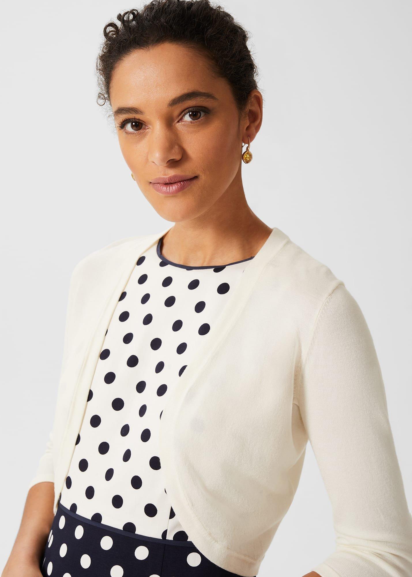 Carrie Bolero, Ivory, hi-res