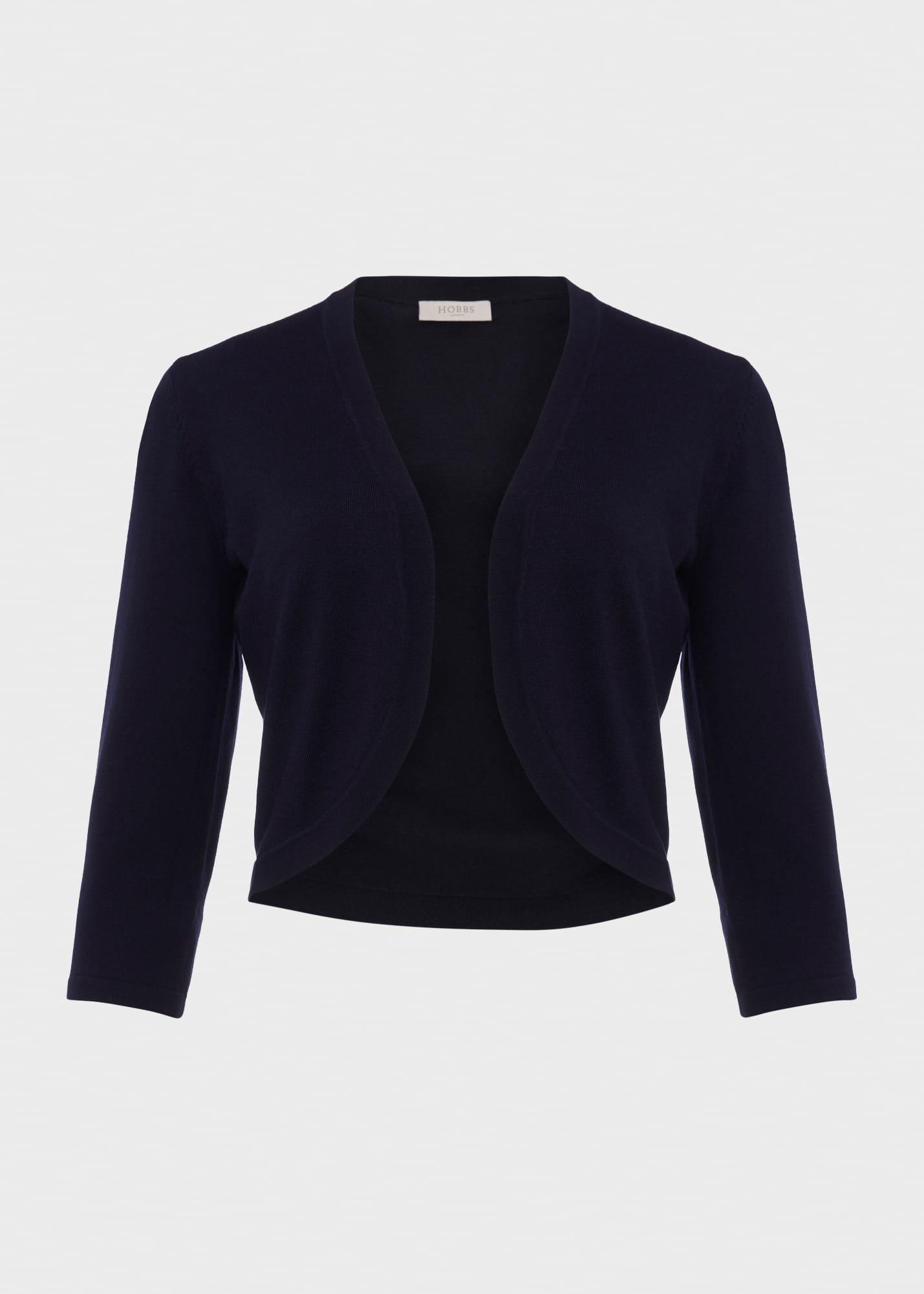 Carrie Bolero, Navy, hi-res