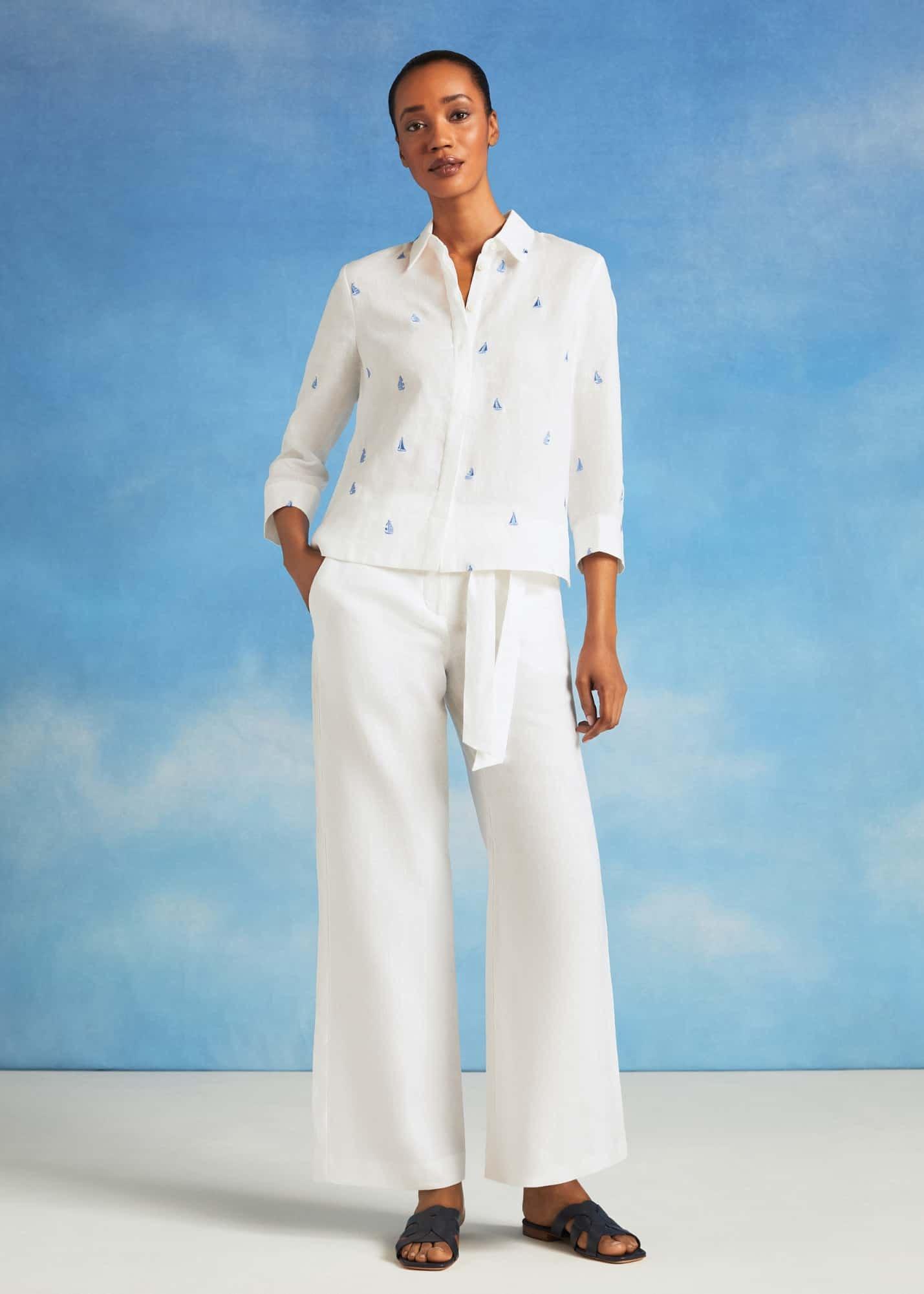 Embroidered Nita Shirt Outfit, , hi-res