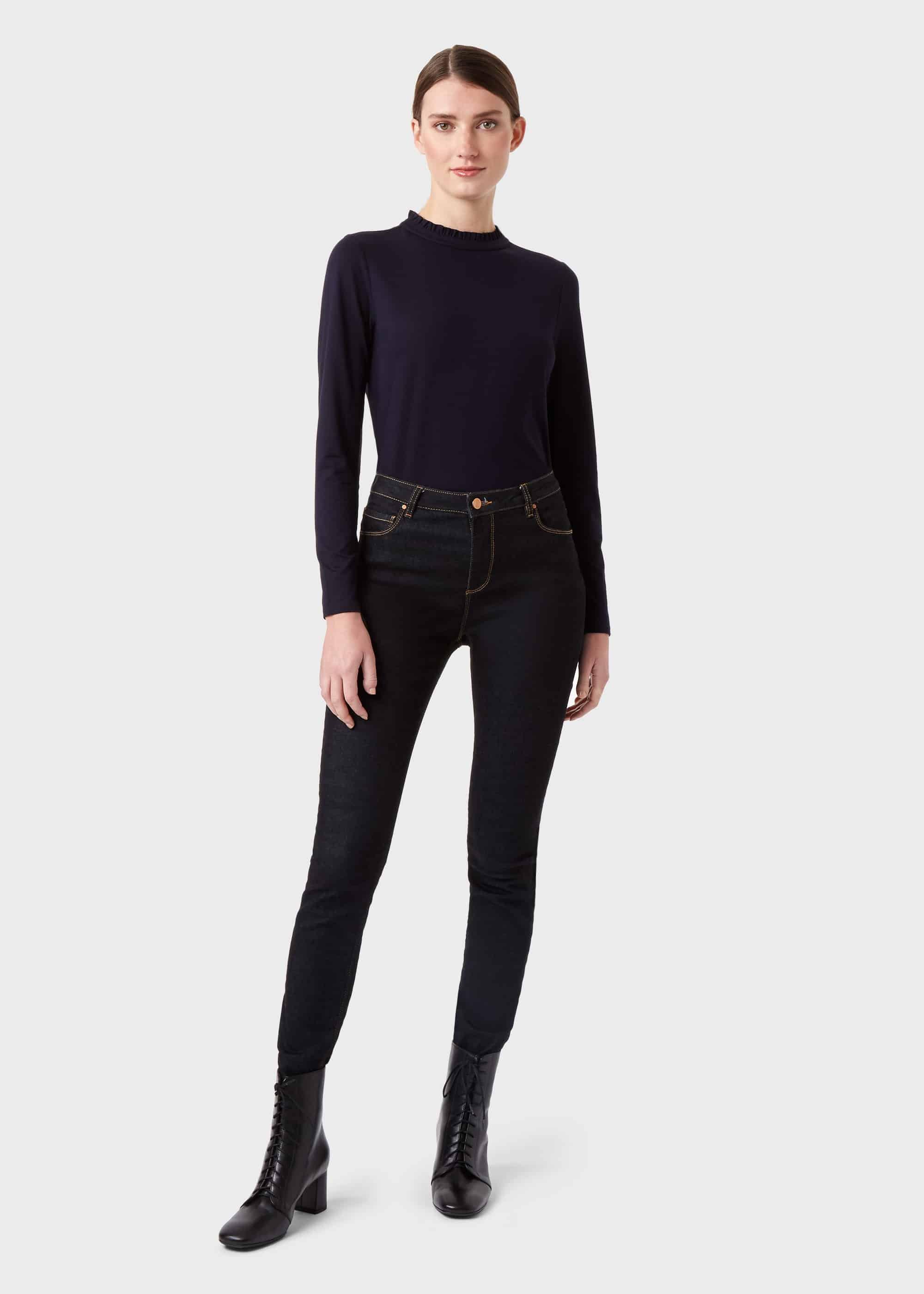 Reva Top, Navy, hi-res