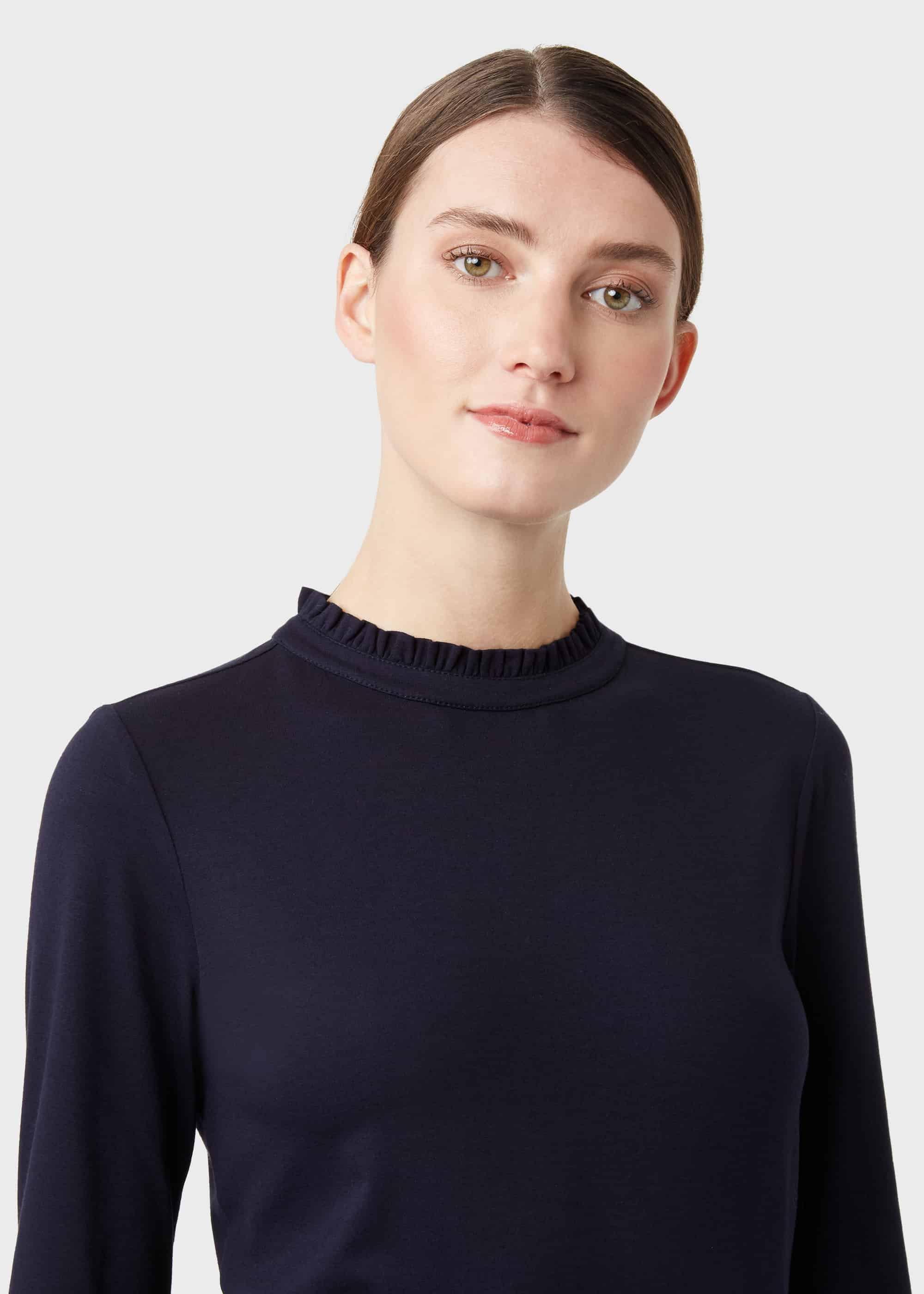 Reva Top, Navy, hi-res