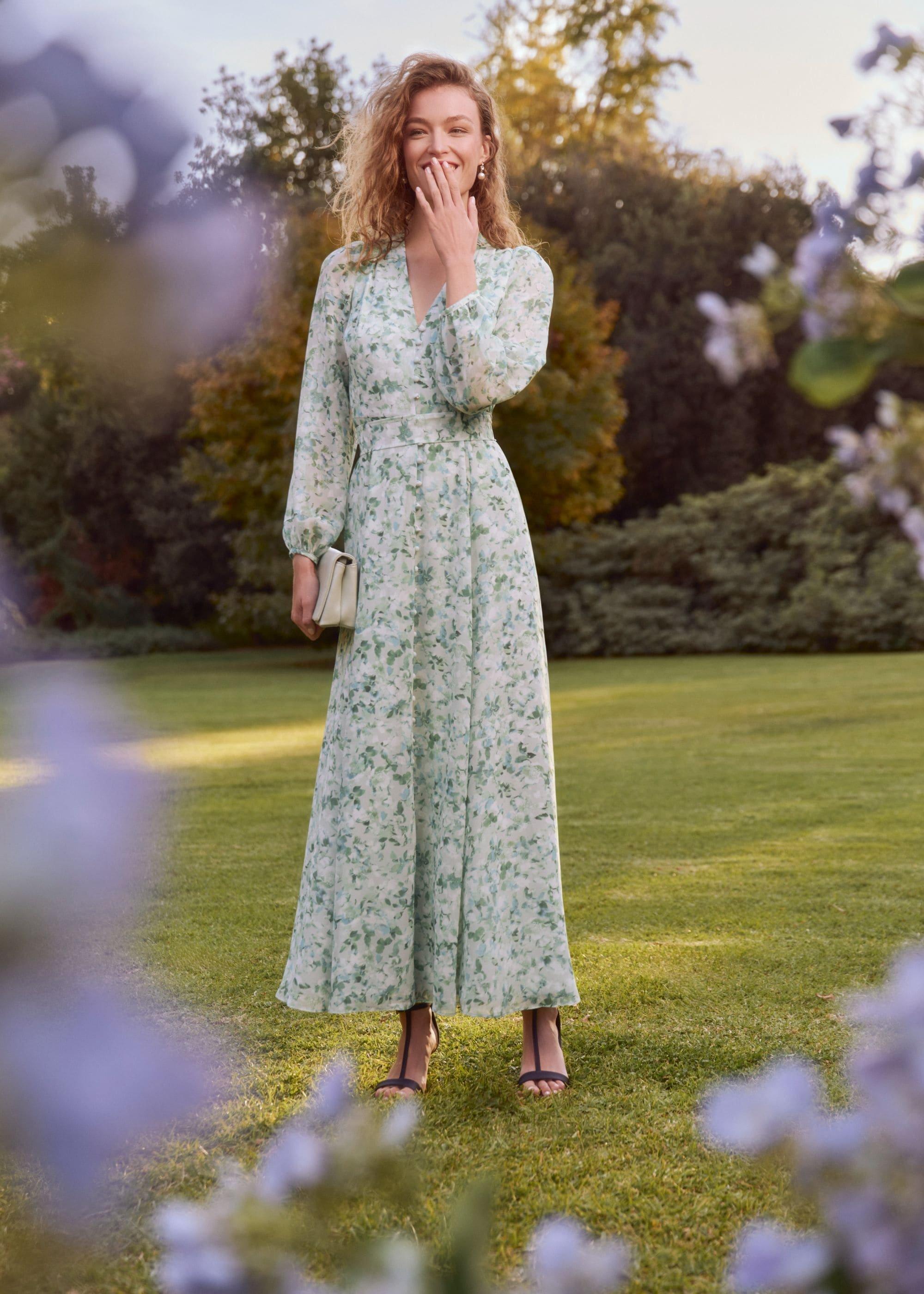 Thea Tie Belted Dress Outfit