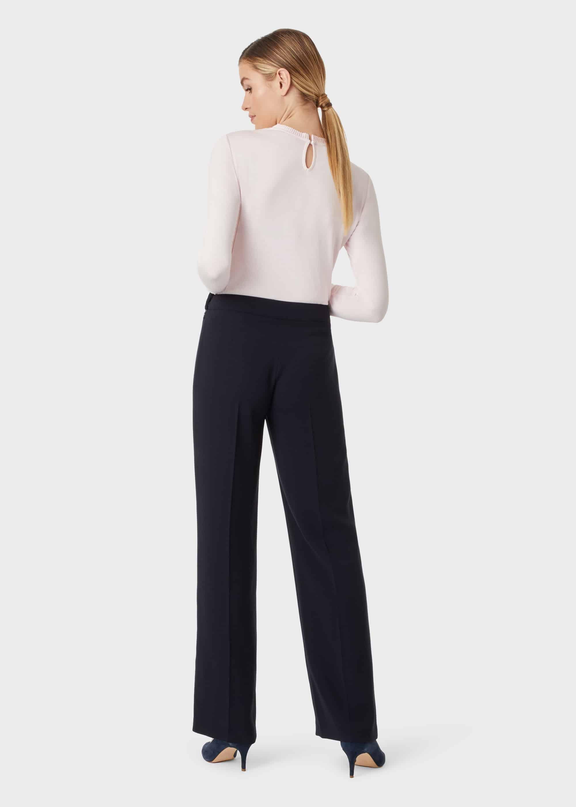 May Frill Collar Top, Pale Pink, hi-res