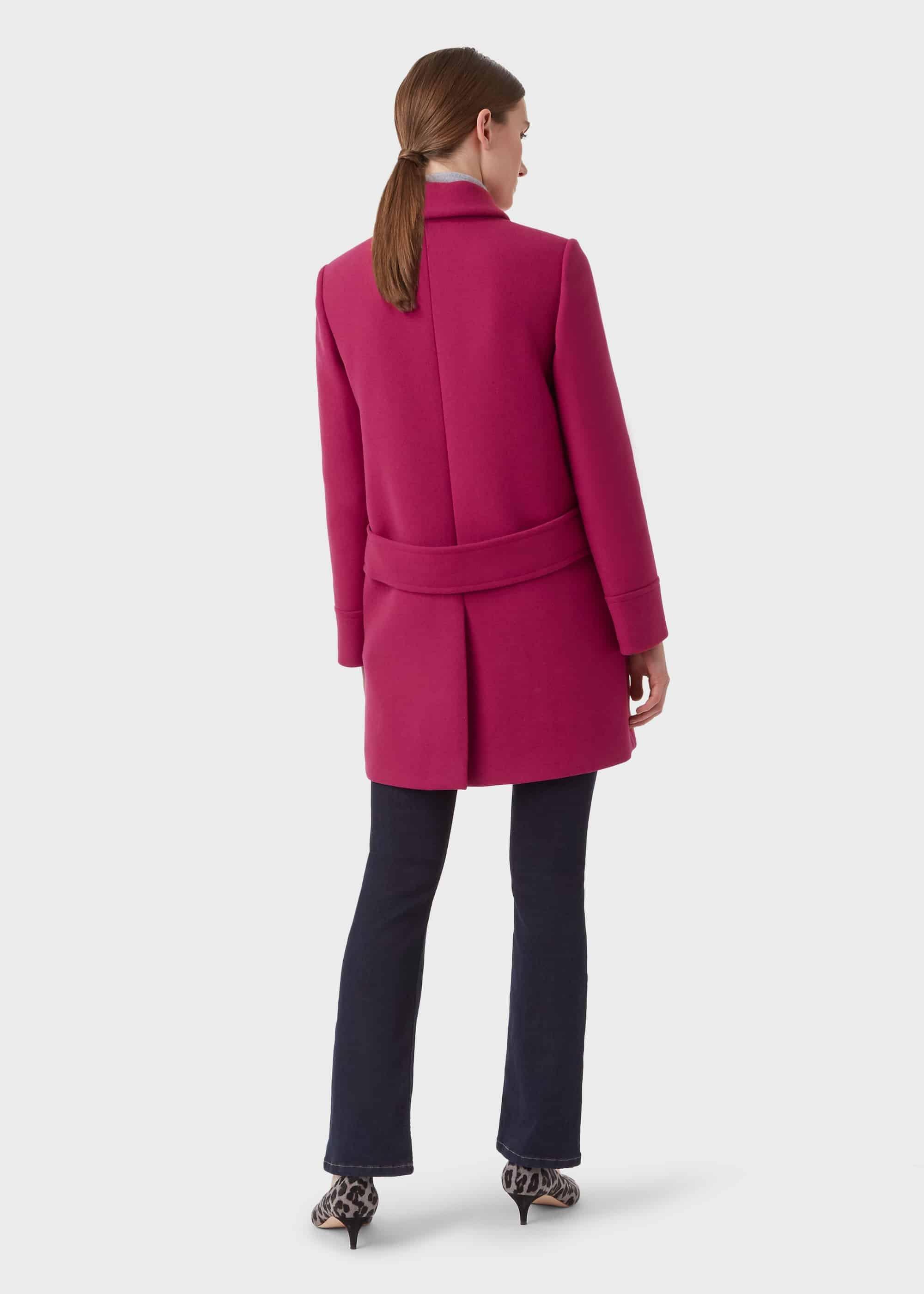 Fia Coat, Raspberry, hi-res