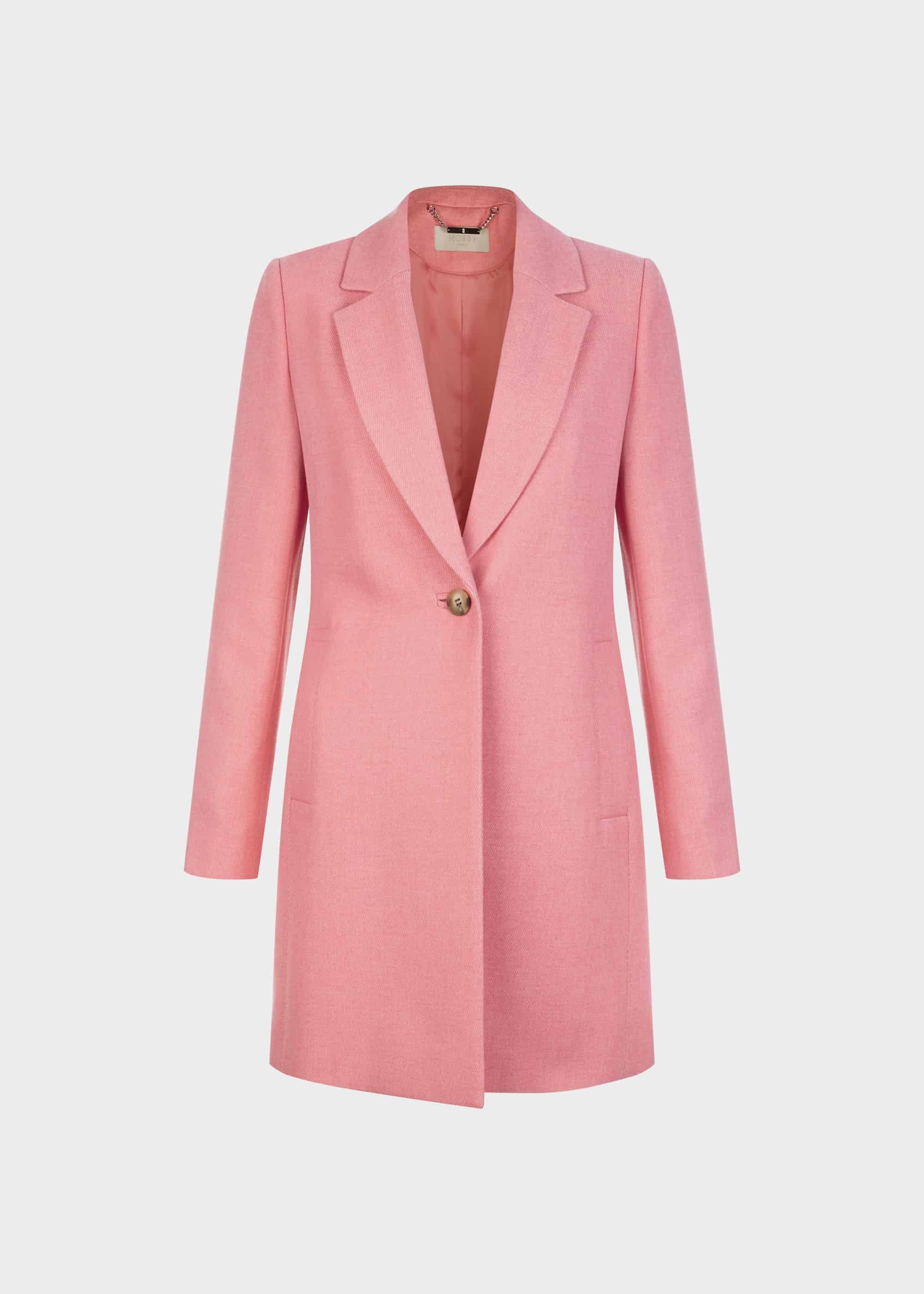 Camellia Coat, Bubblegum Pink, hi-res