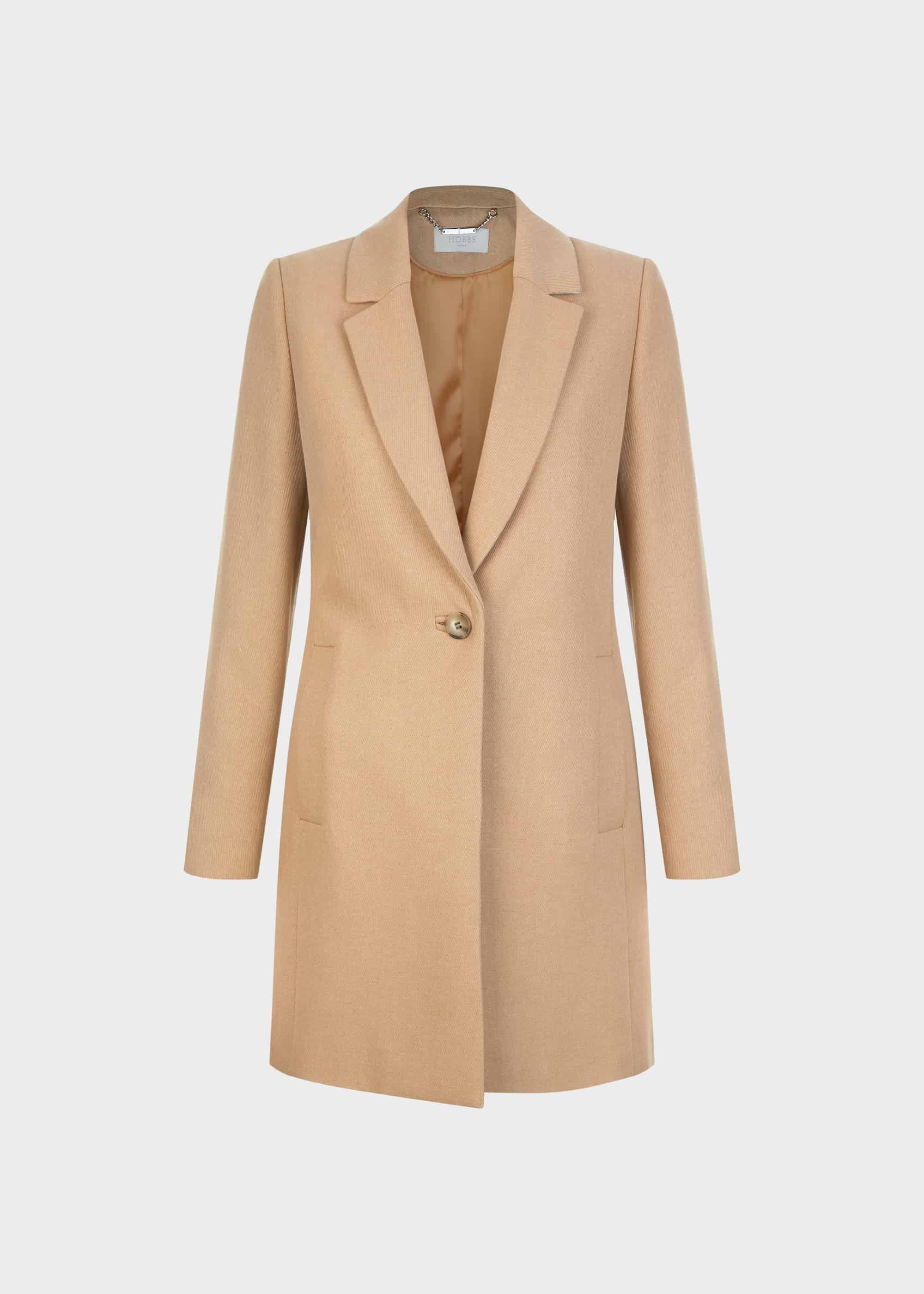 Camellia Coat, Camel, hi-res