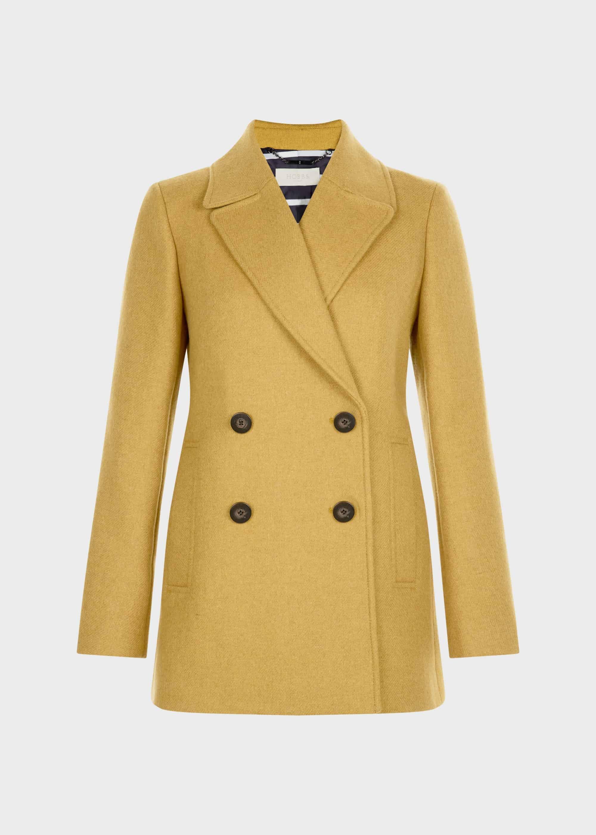 Fran Coat, Yellow, hi-res