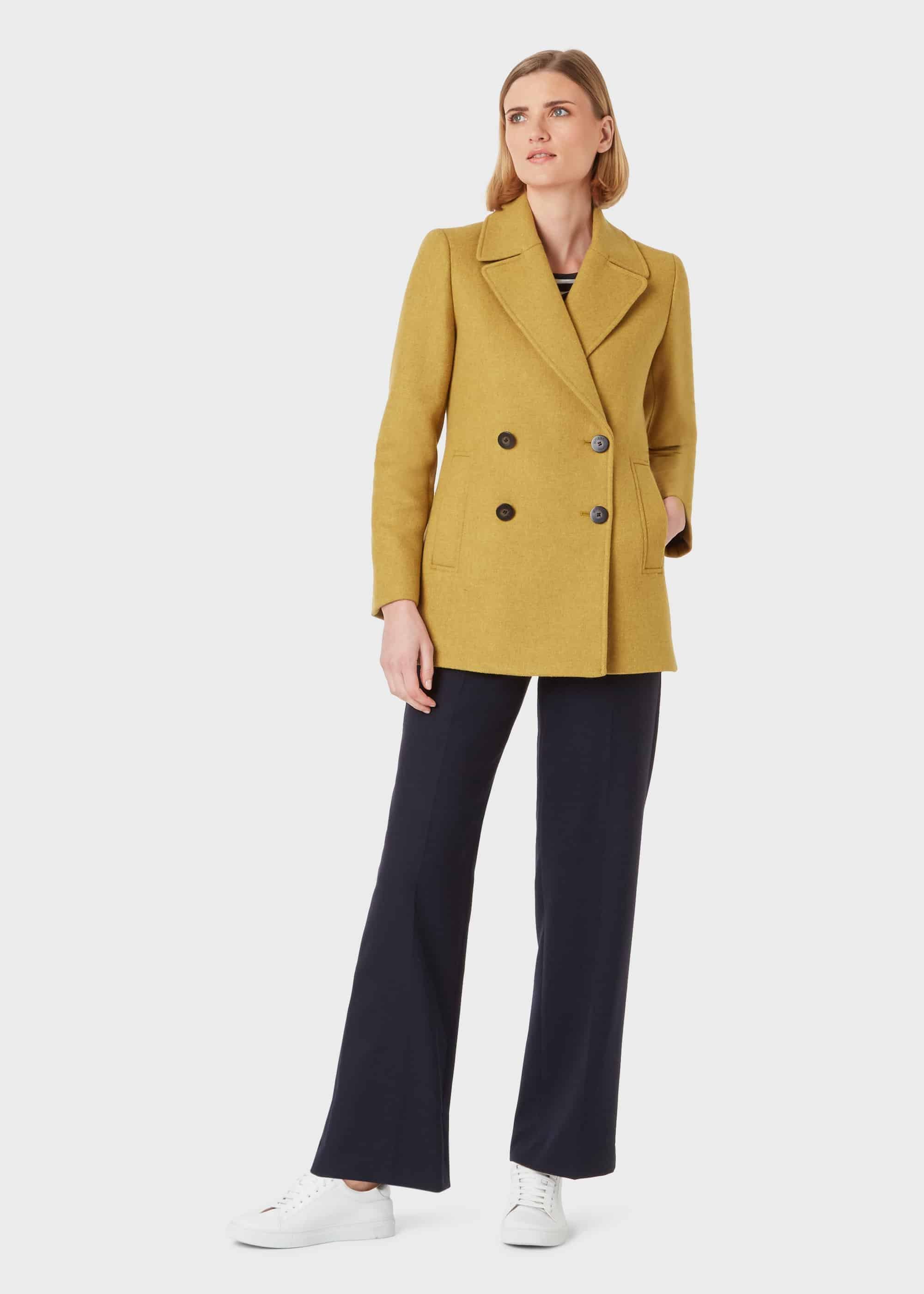 Fran Coat, Yellow, hi-res