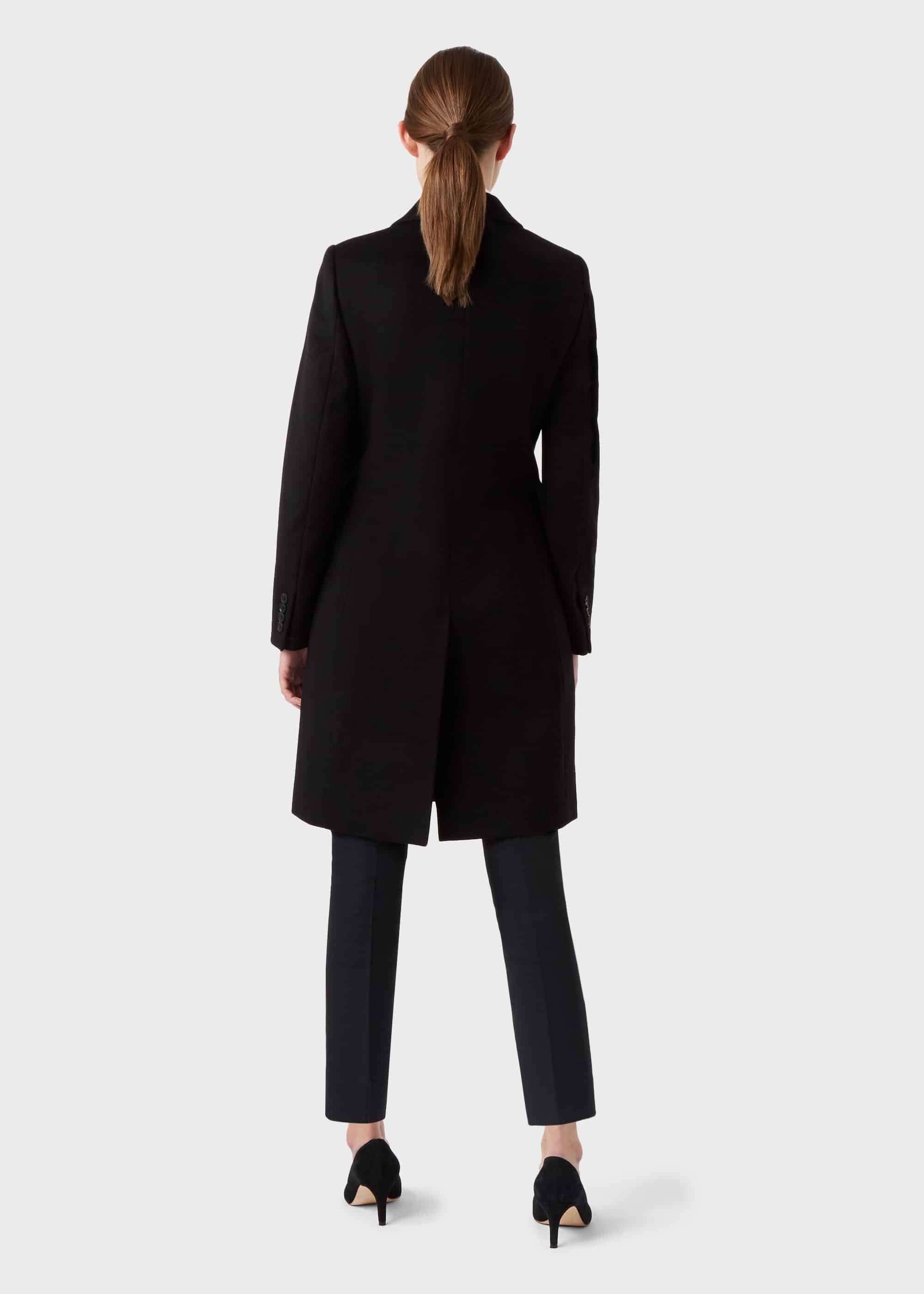 Tilda Wool Coat, Black, hi-res