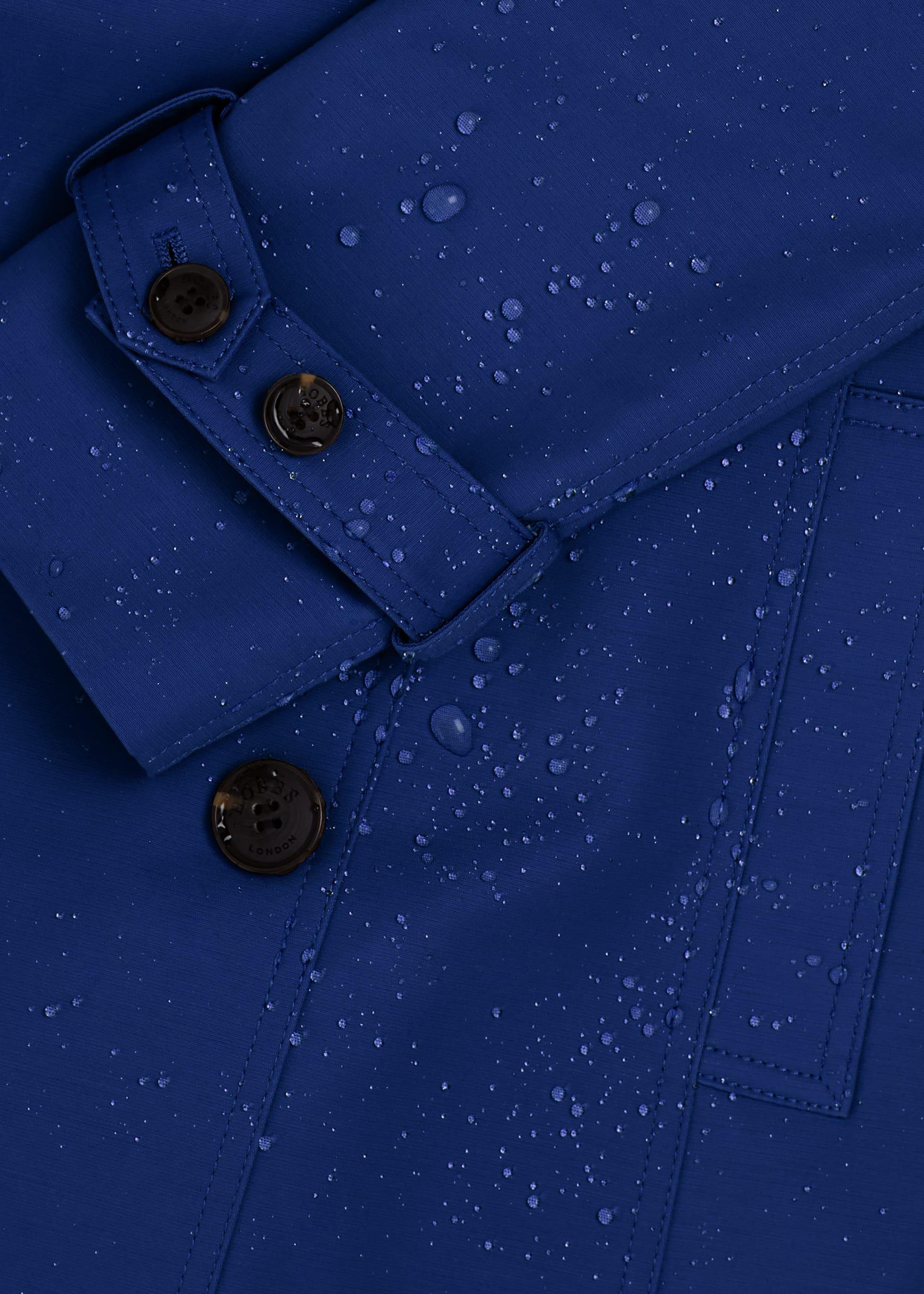 Saskia Water Resistant Trench Coat, Cobalt, hi-res