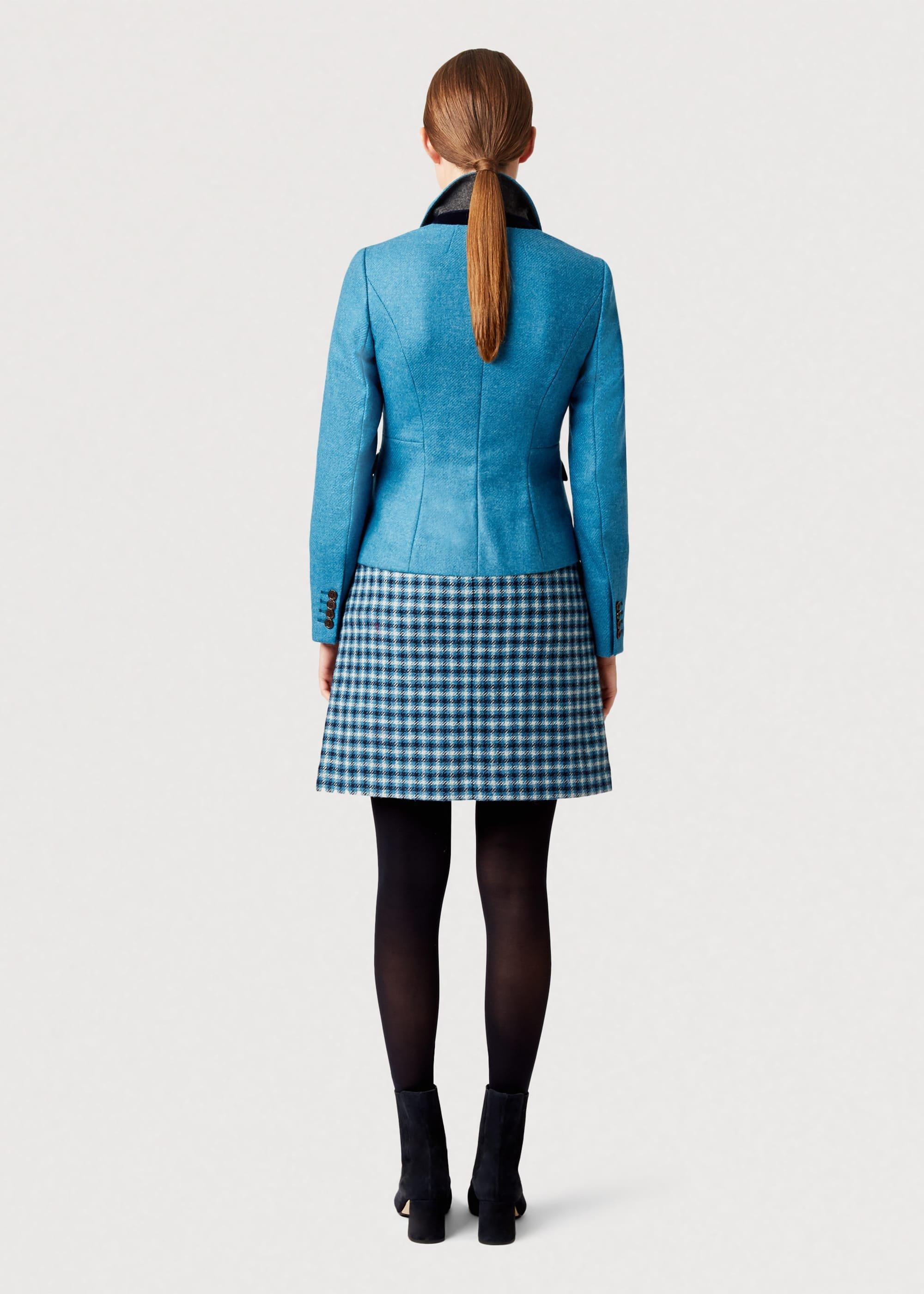 Hackness Wool Jacket, Kingfisher Blue, hi-res