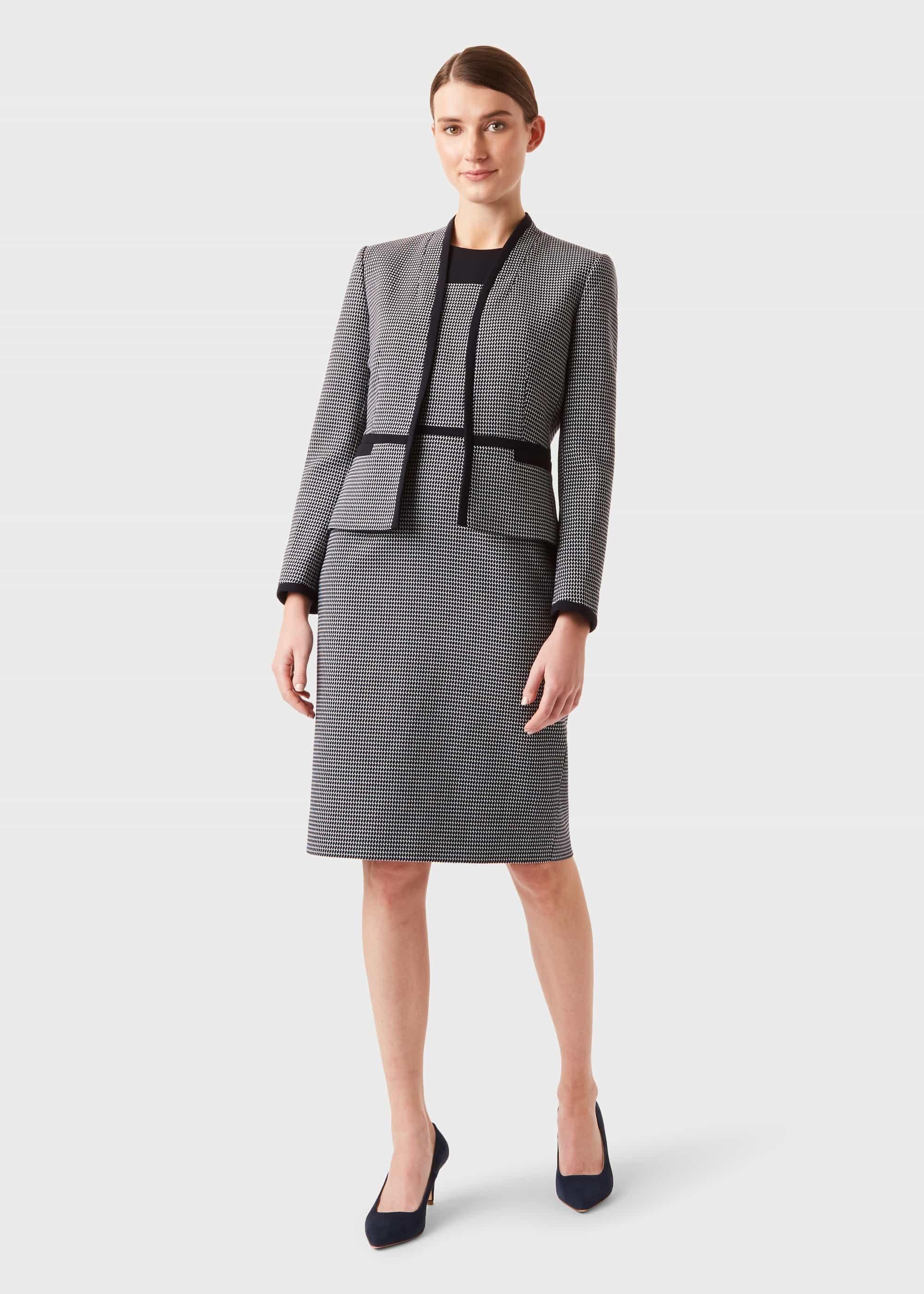 Brianna Jacket, Navy Ivory, hi-res