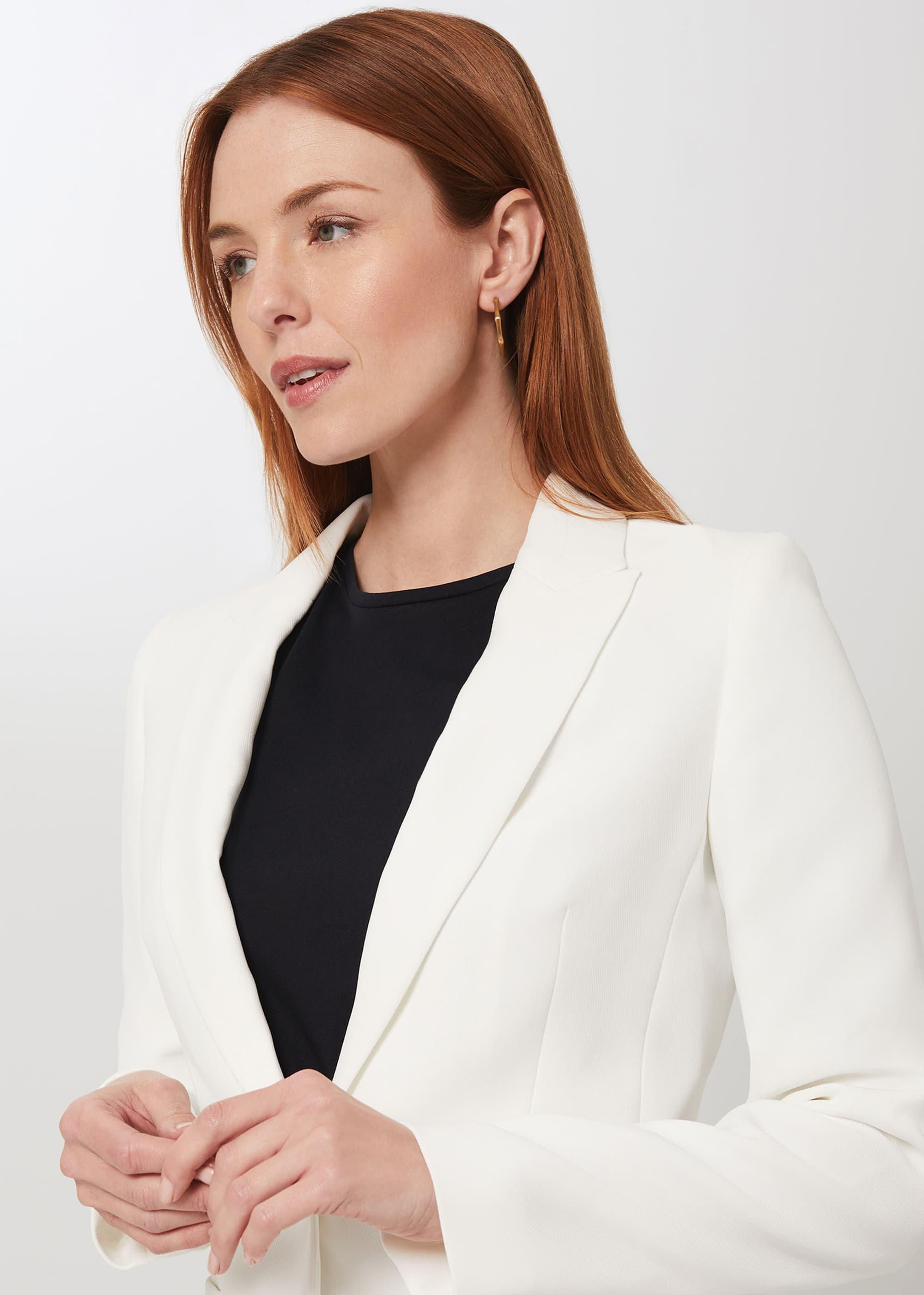 Gigi Jacket, Ivory, hi-res
