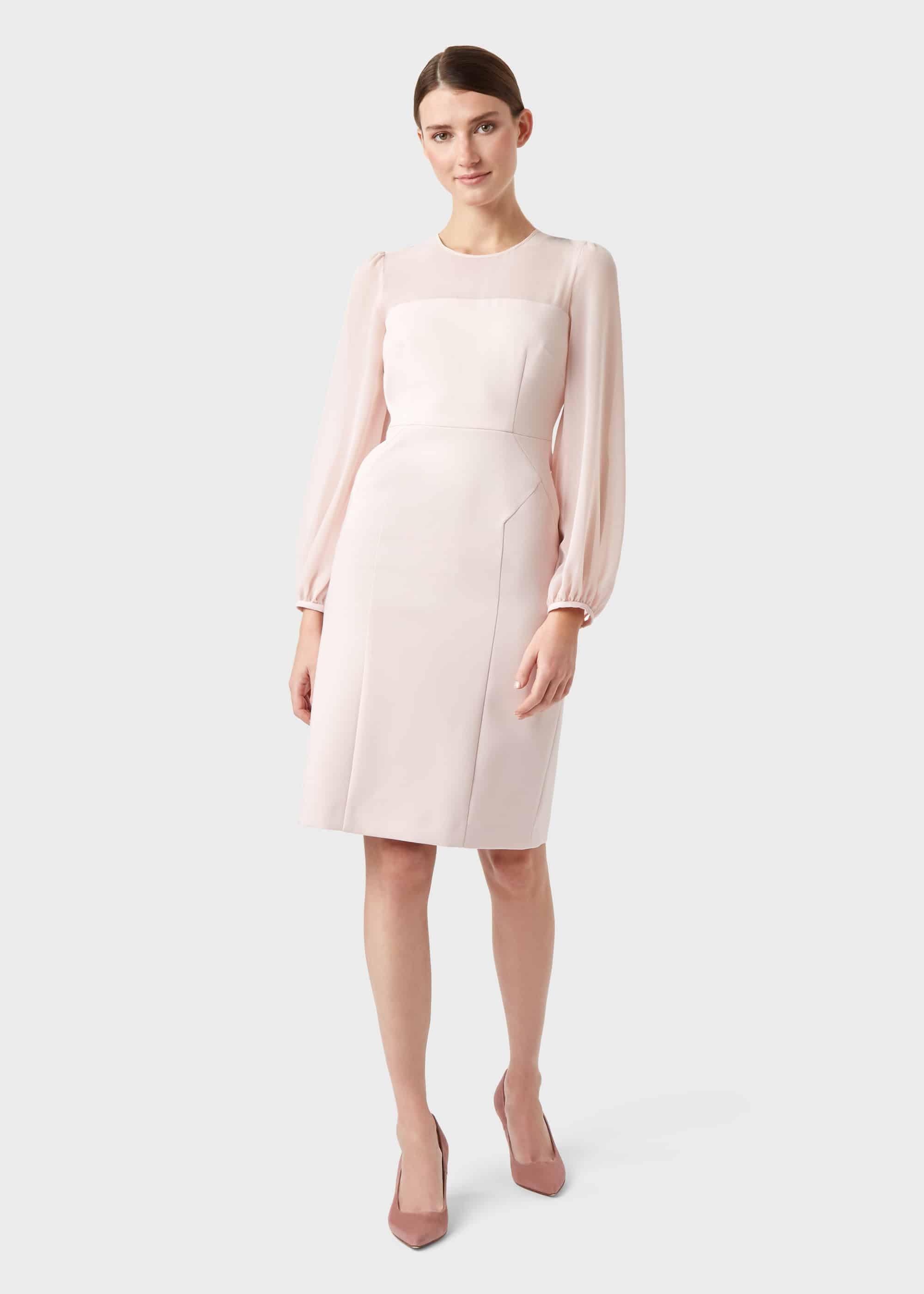 Mila Shift Dress, Pale Pink, hi-res