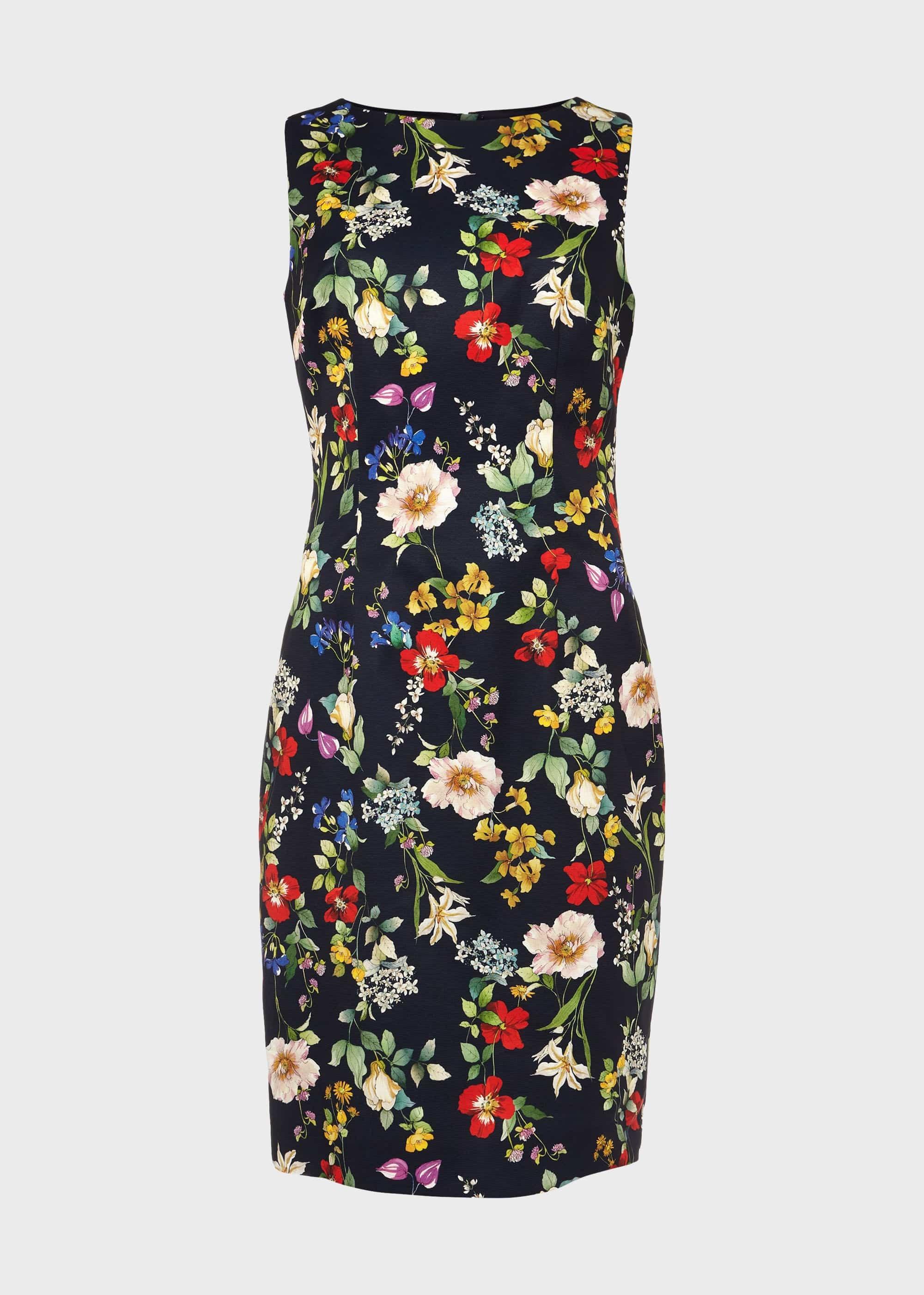 Moira Floral Shift Dress, Midnight Multi, hi-res