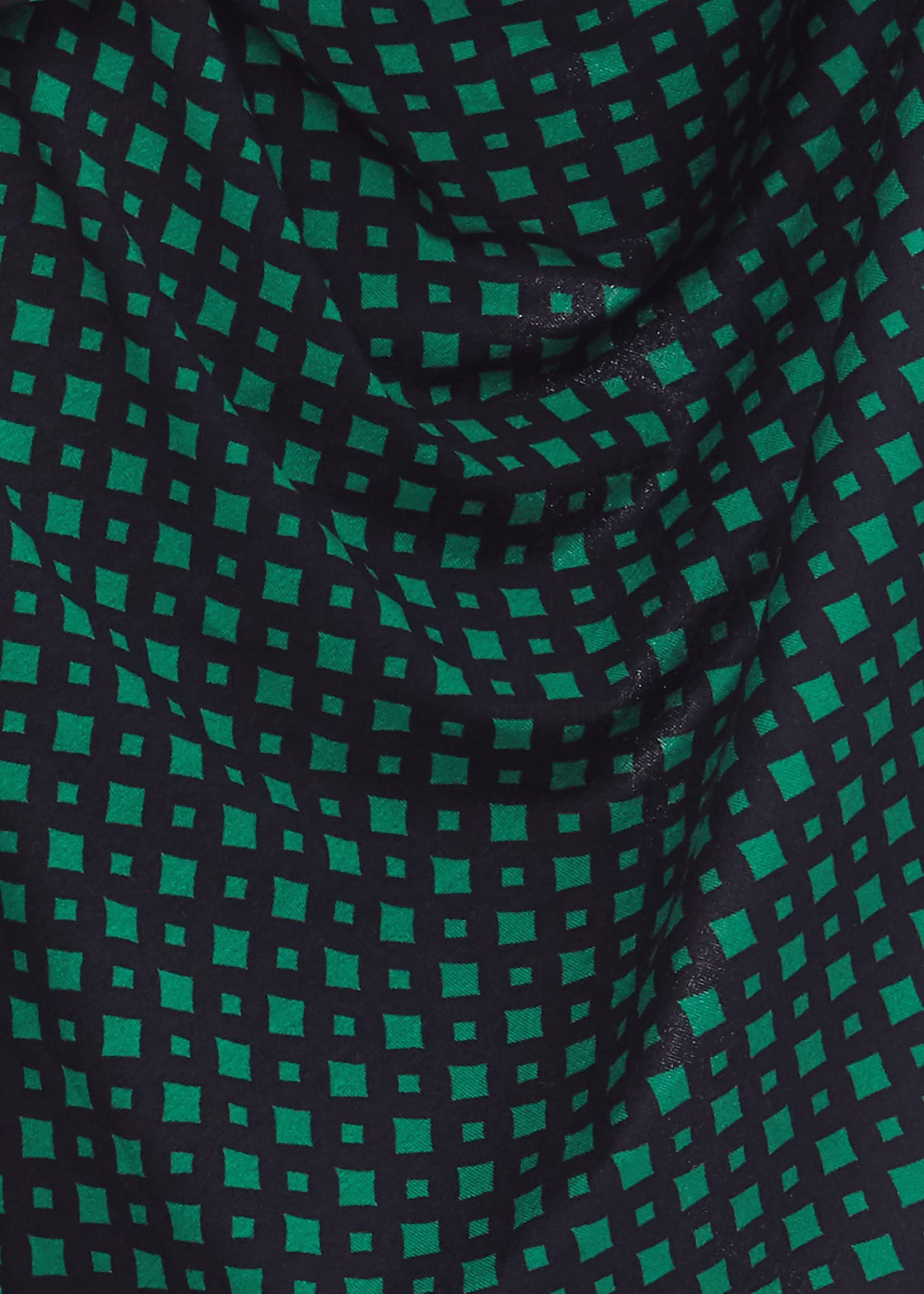Delilah Jersey Wrap Dress, Navy Green, hi-res
