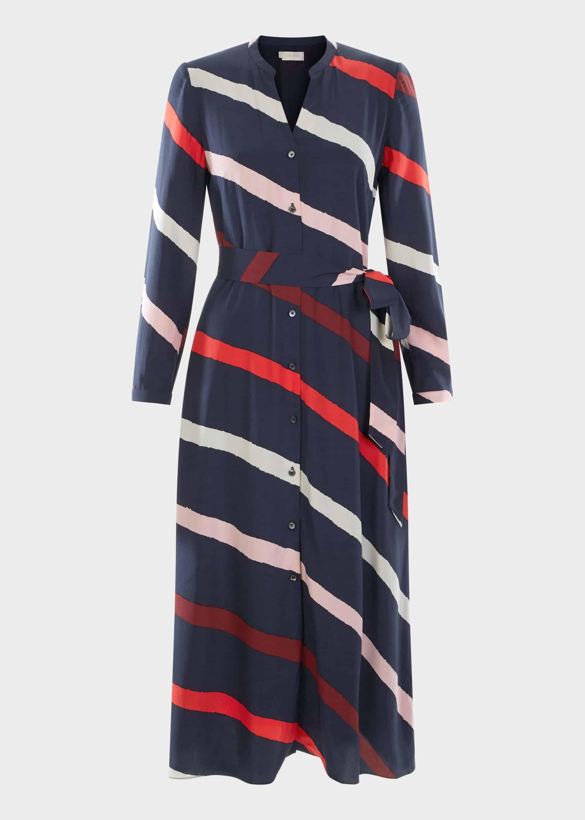 Ginnie Dress, Navy Multi, hi-res