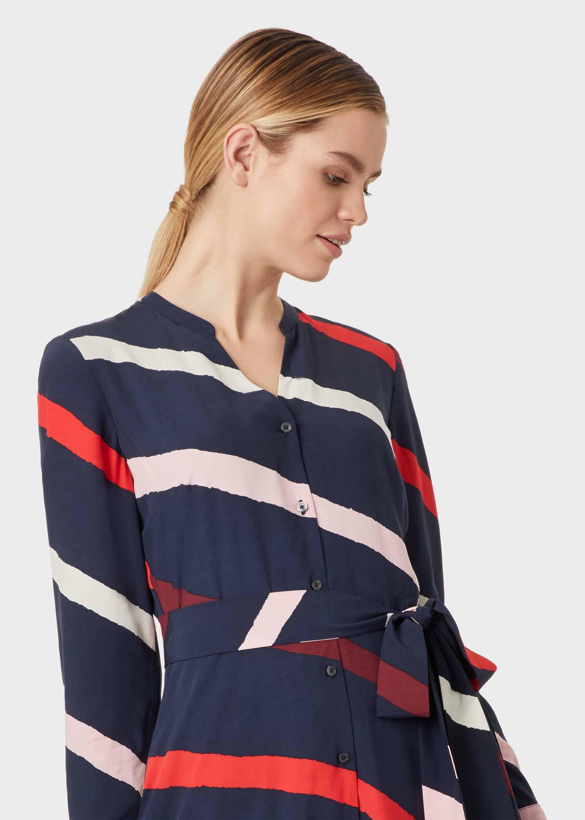 Ginnie Dress, Navy Multi, hi-res