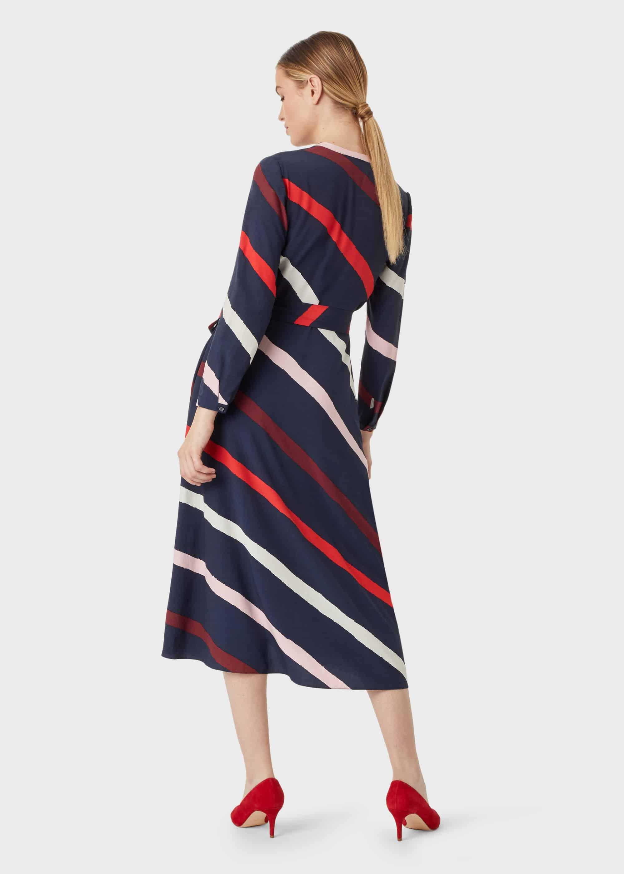 Ginnie Dress, Navy Multi, hi-res