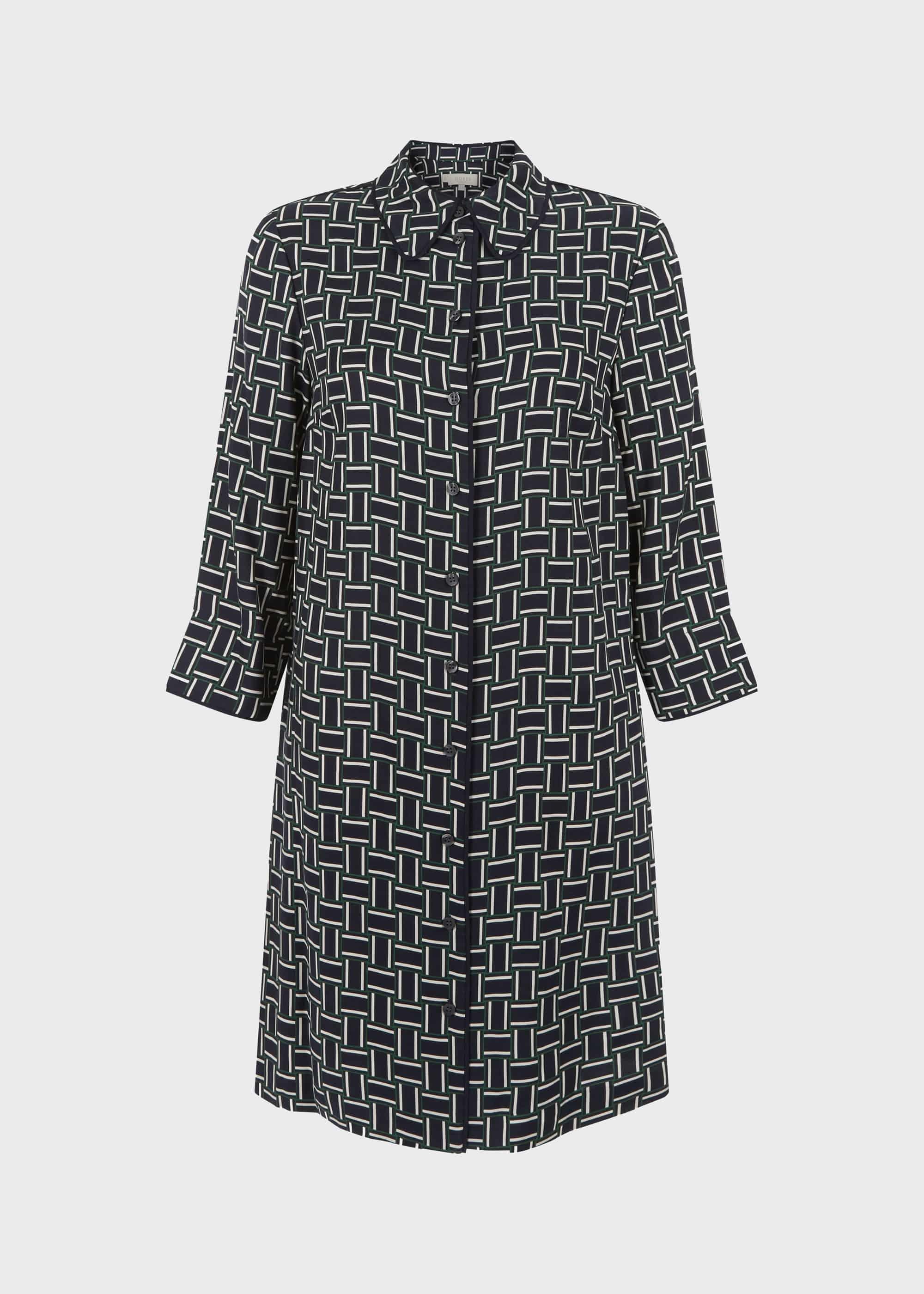 Aubery Dress, Navy Multi, hi-res