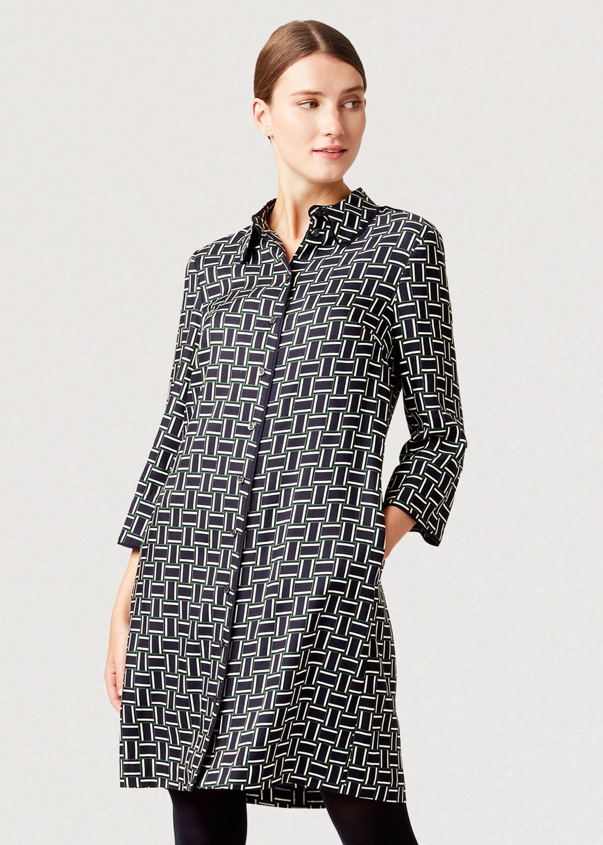 Aubery Dress, Navy Multi, hi-res