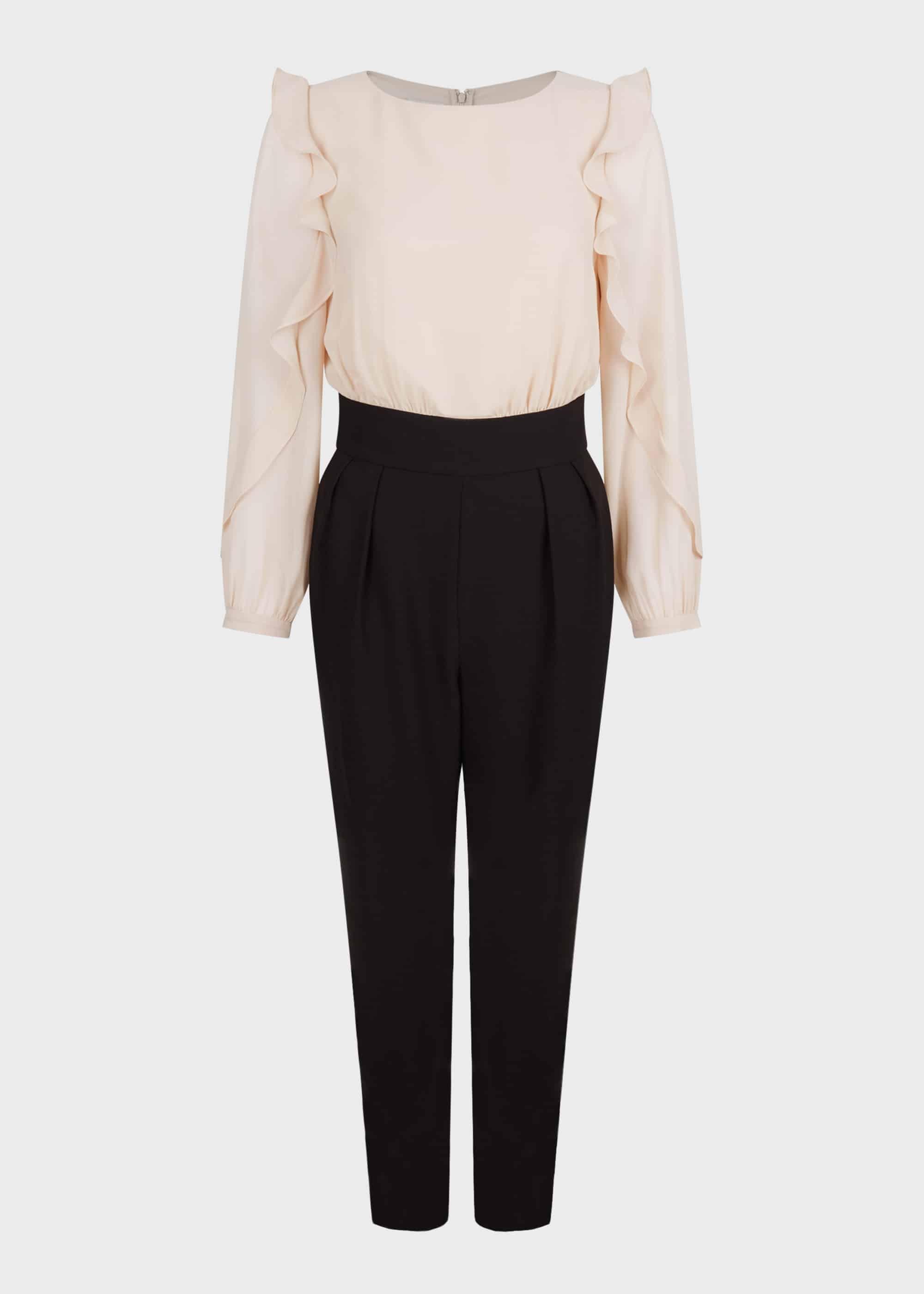 Aubree Colourblock Jumpsuit, Blush Black, hi-res