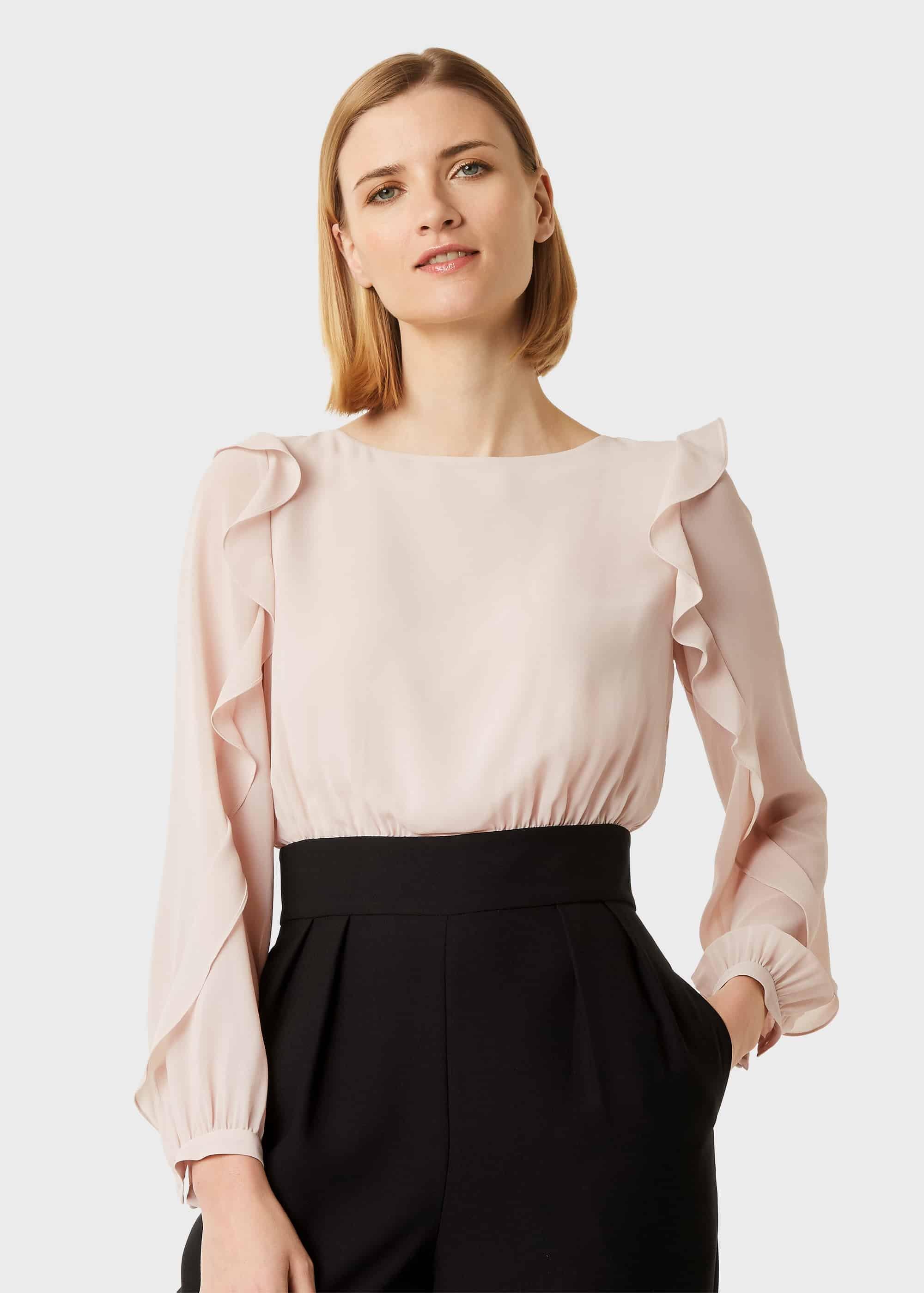 Aubree Colourblock Jumpsuit, Blush Black, hi-res