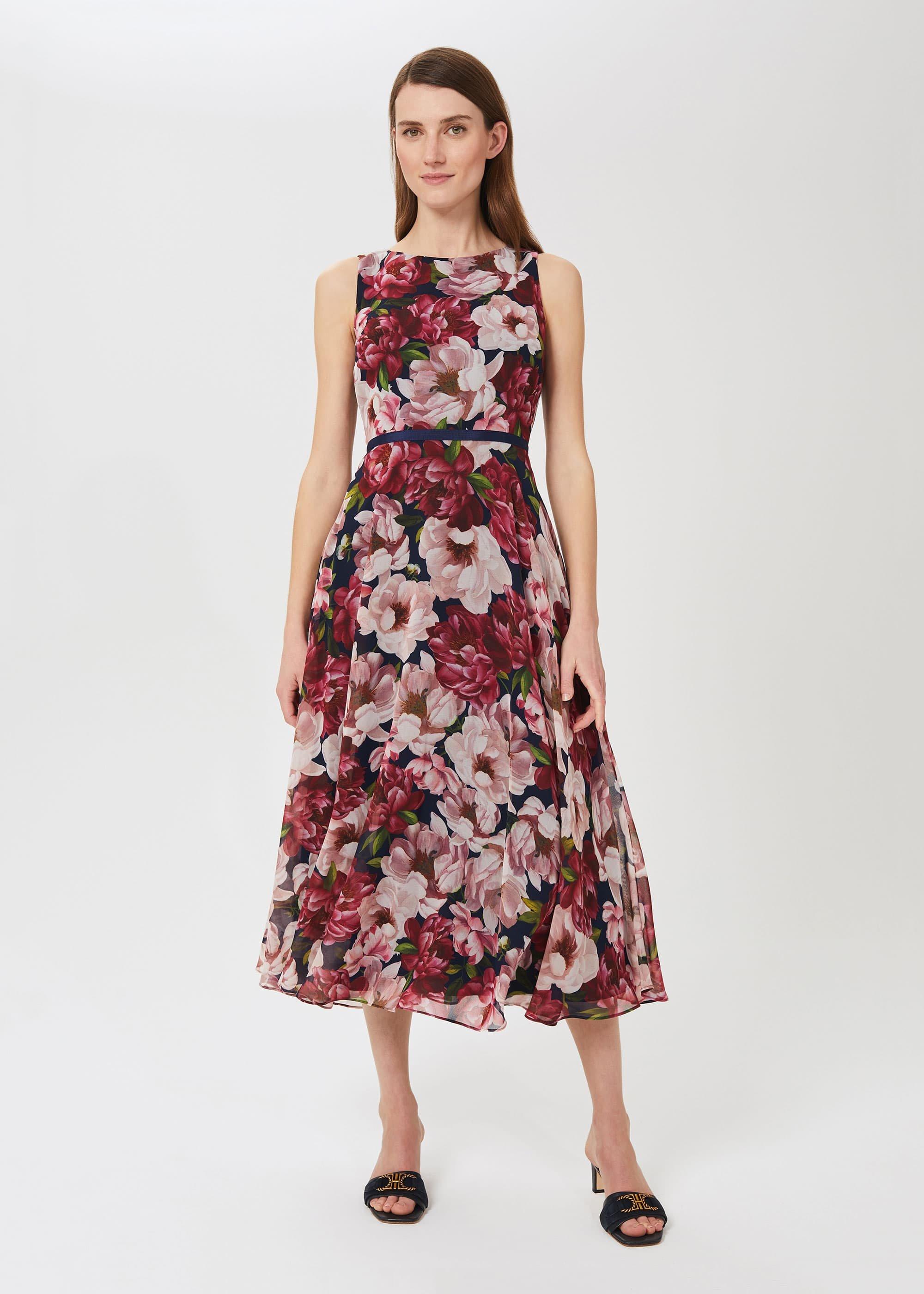 Carly Floral Midi Dress