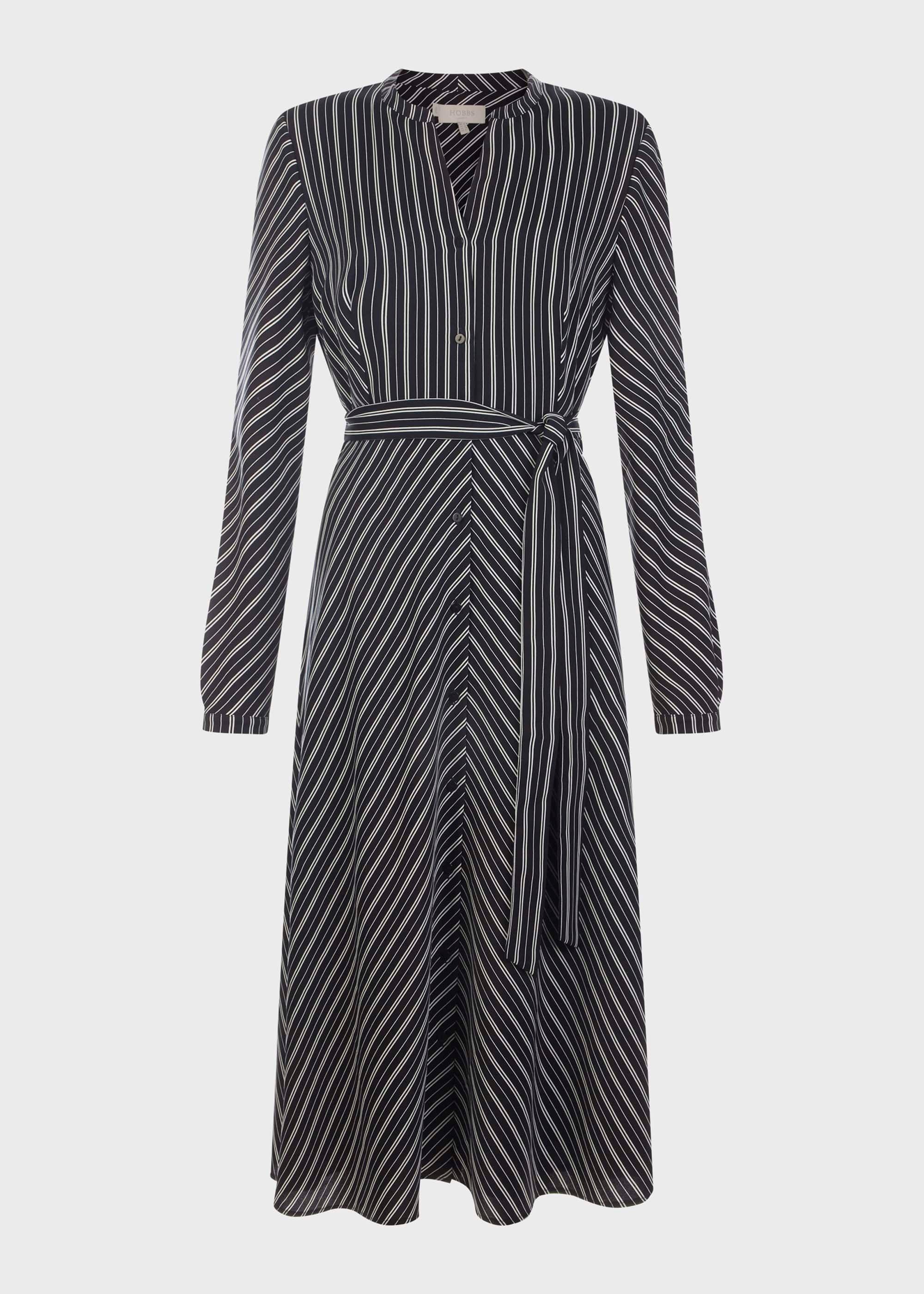 Tarini Dress, Navy Ivory, hi-res