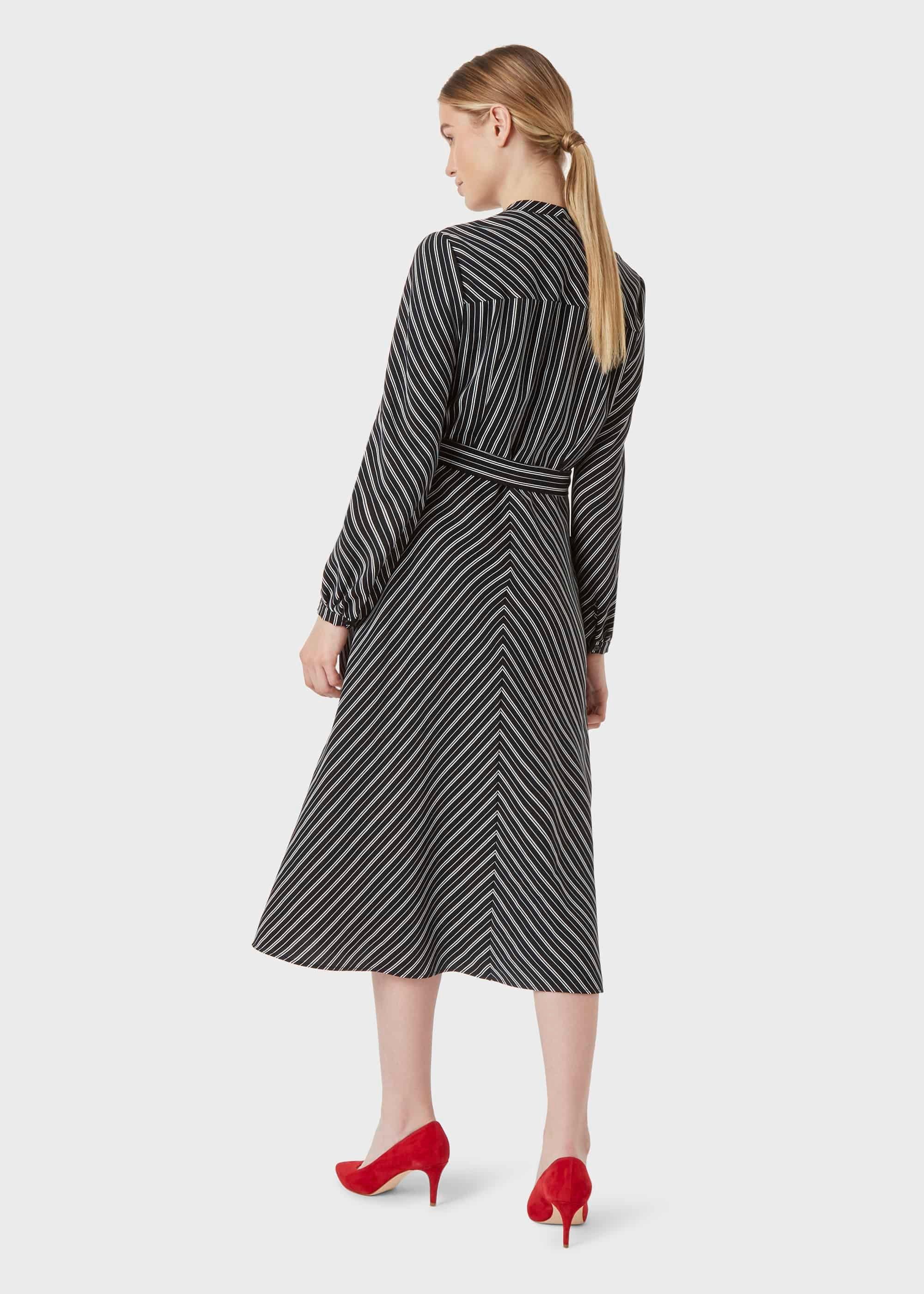 Tarini Dress, Navy Ivory, hi-res