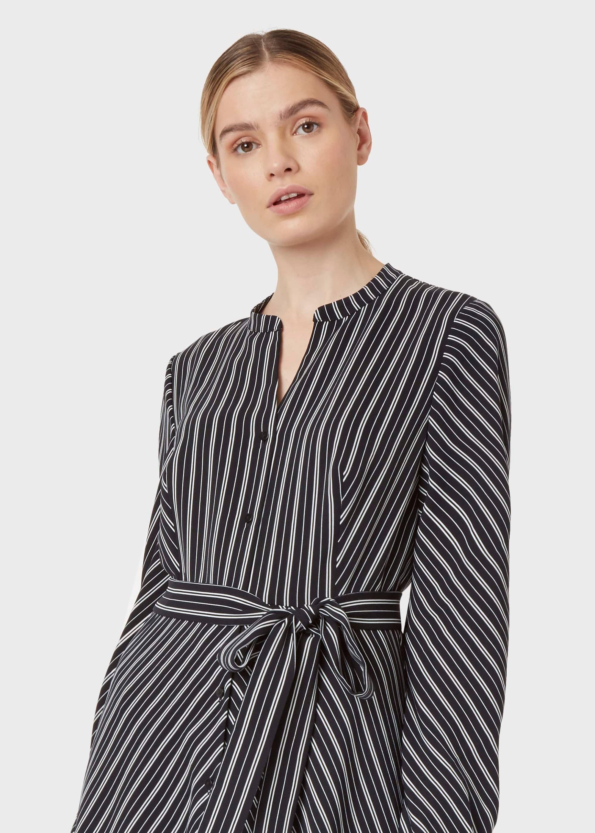 Tarini Dress, Navy Ivory, hi-res