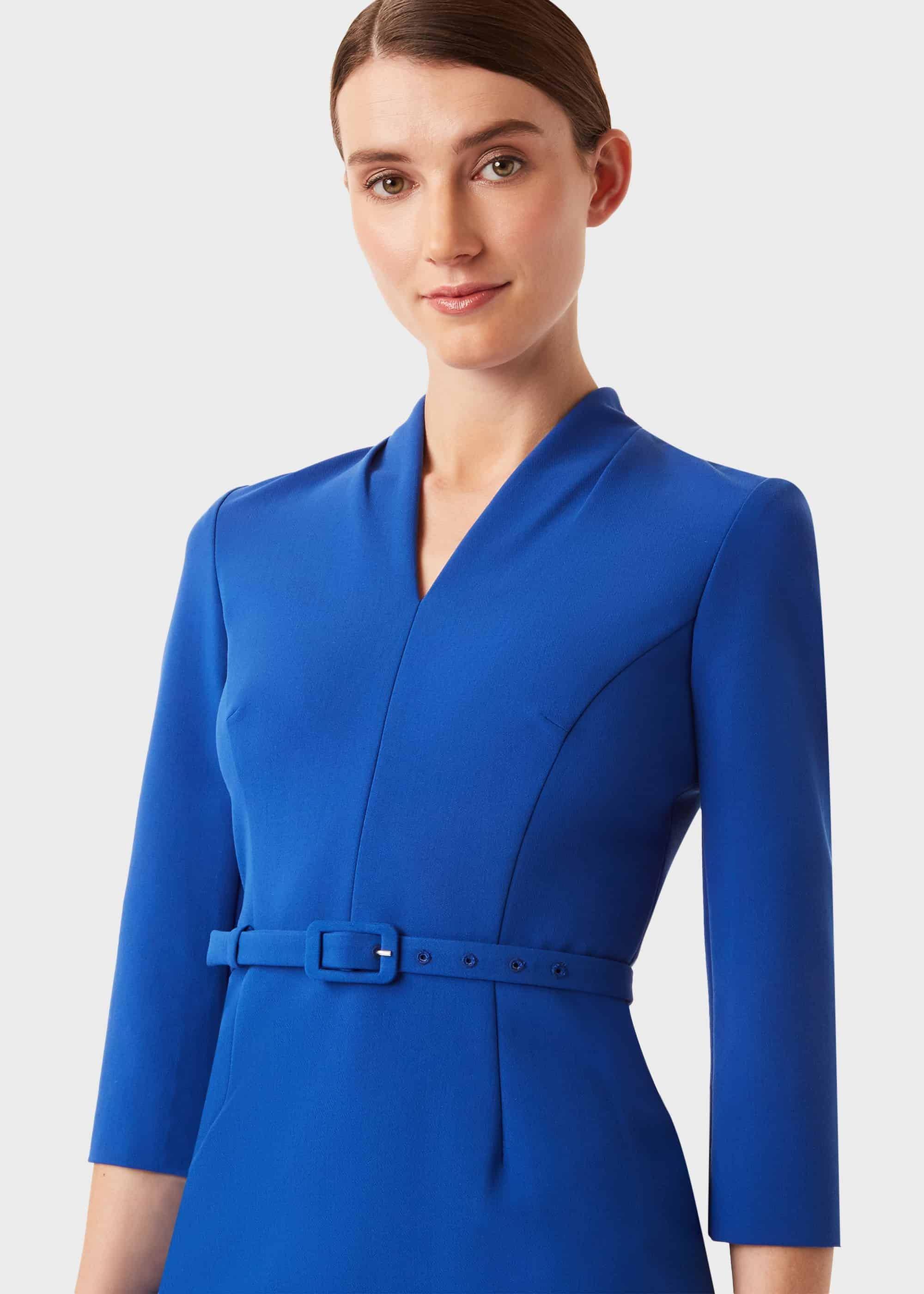 Dianna Dress, Cobalt, hi-res