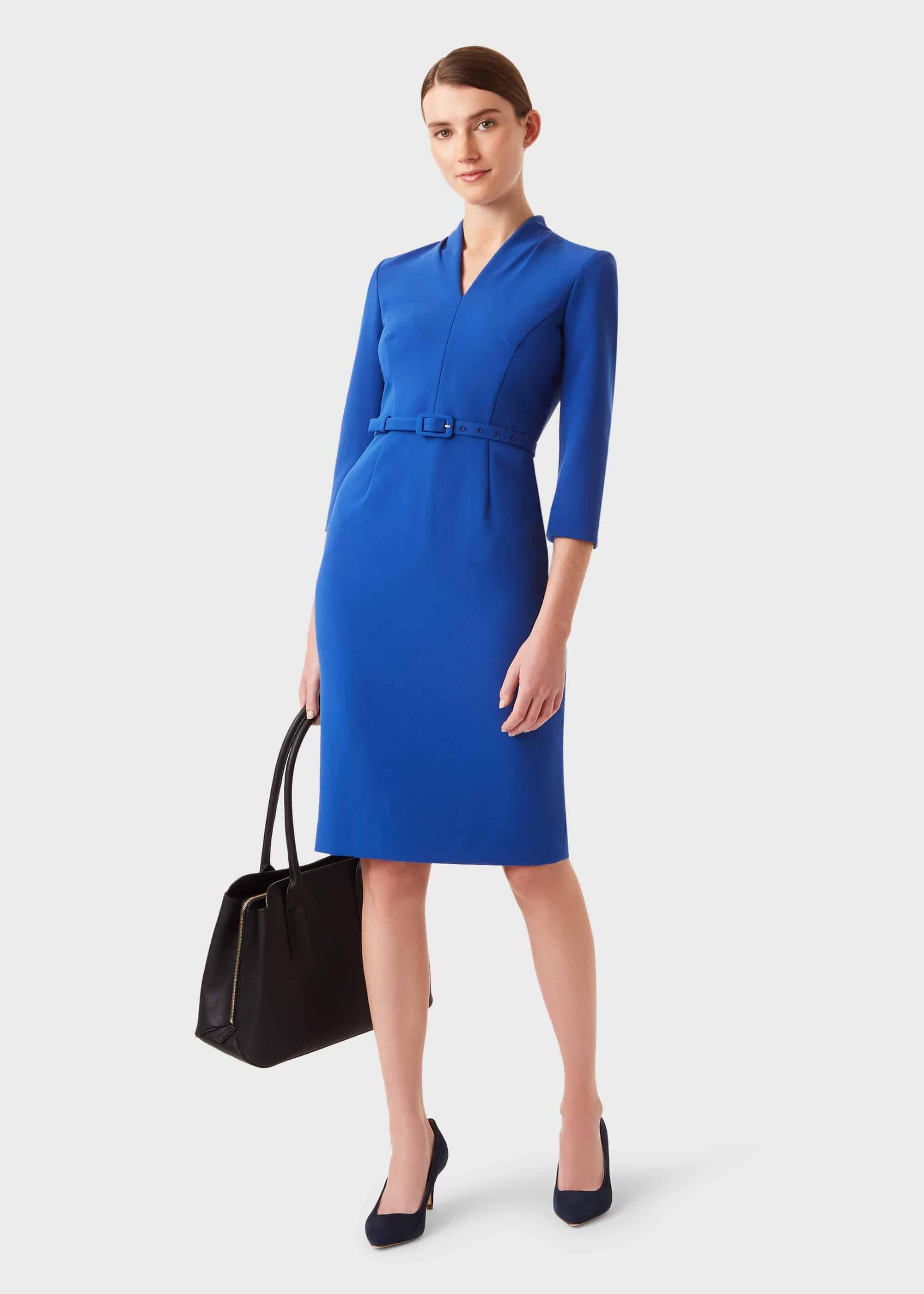 Dianna Dress, Cobalt, hi-res