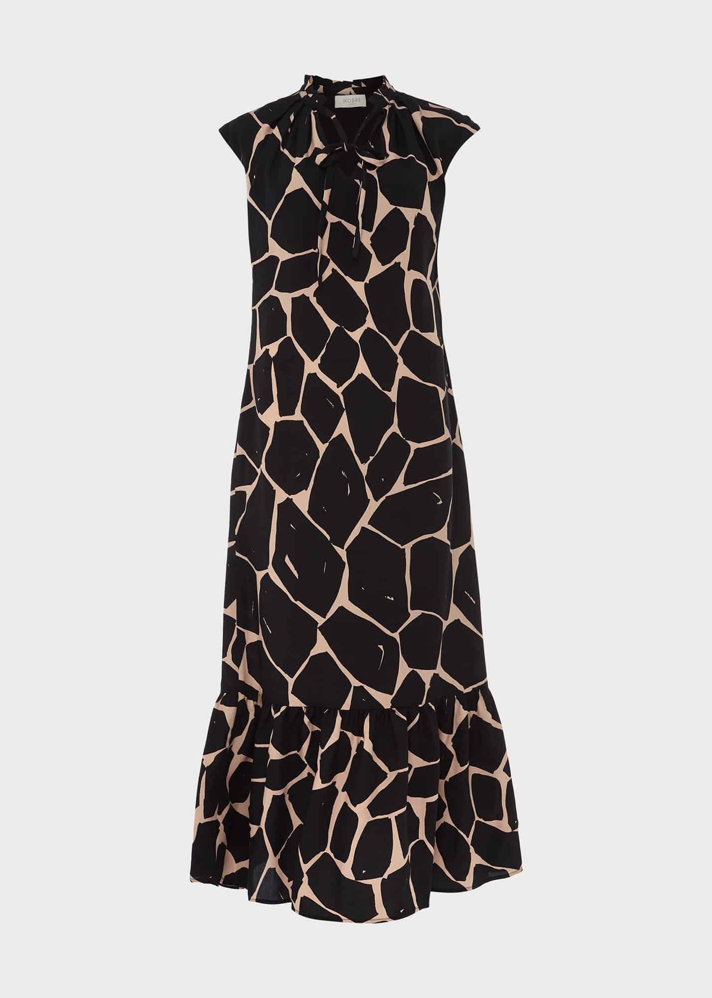 Lottie Dress, Stone Black, hi-res