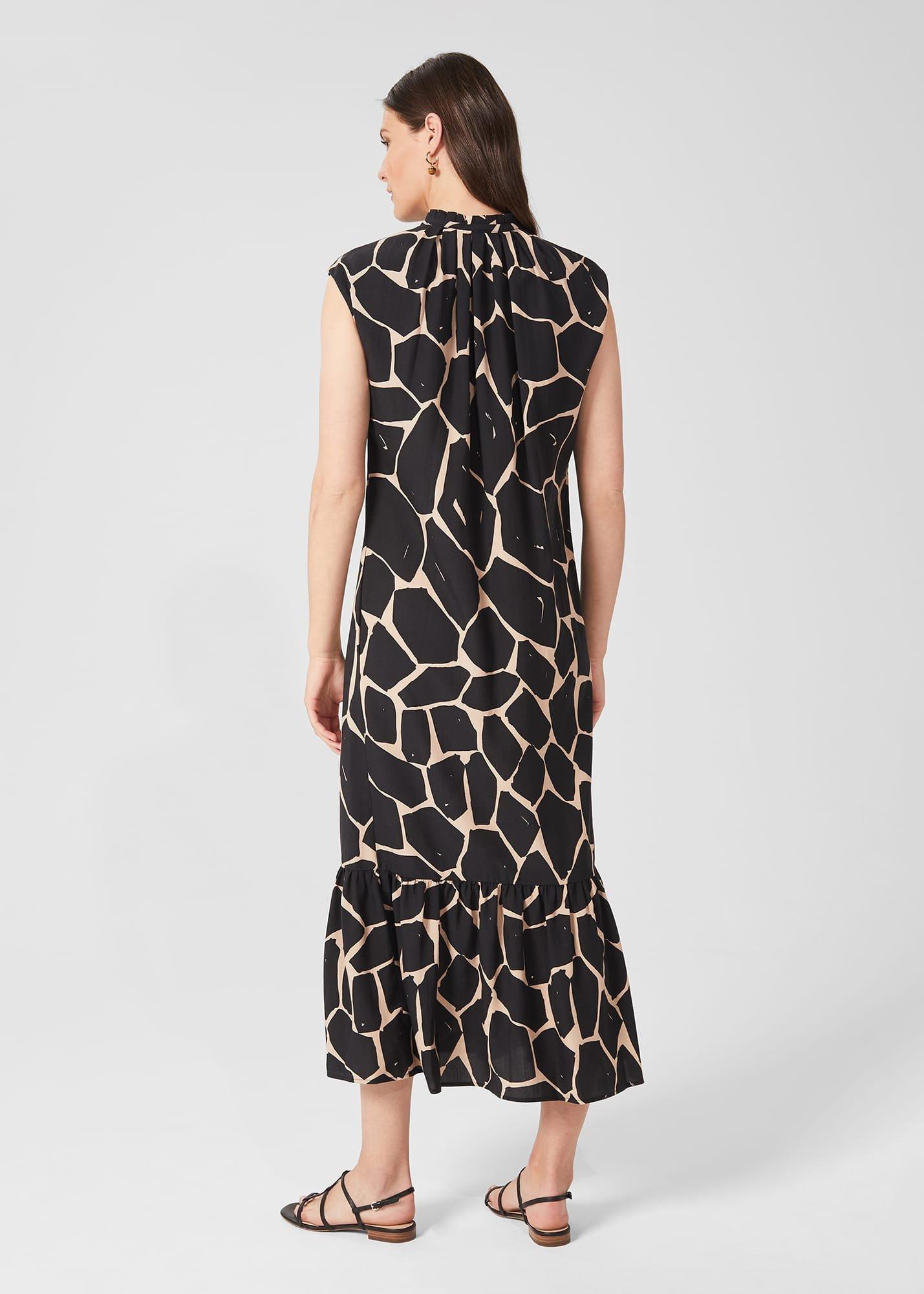 Lottie Dress, Stone Black, hi-res