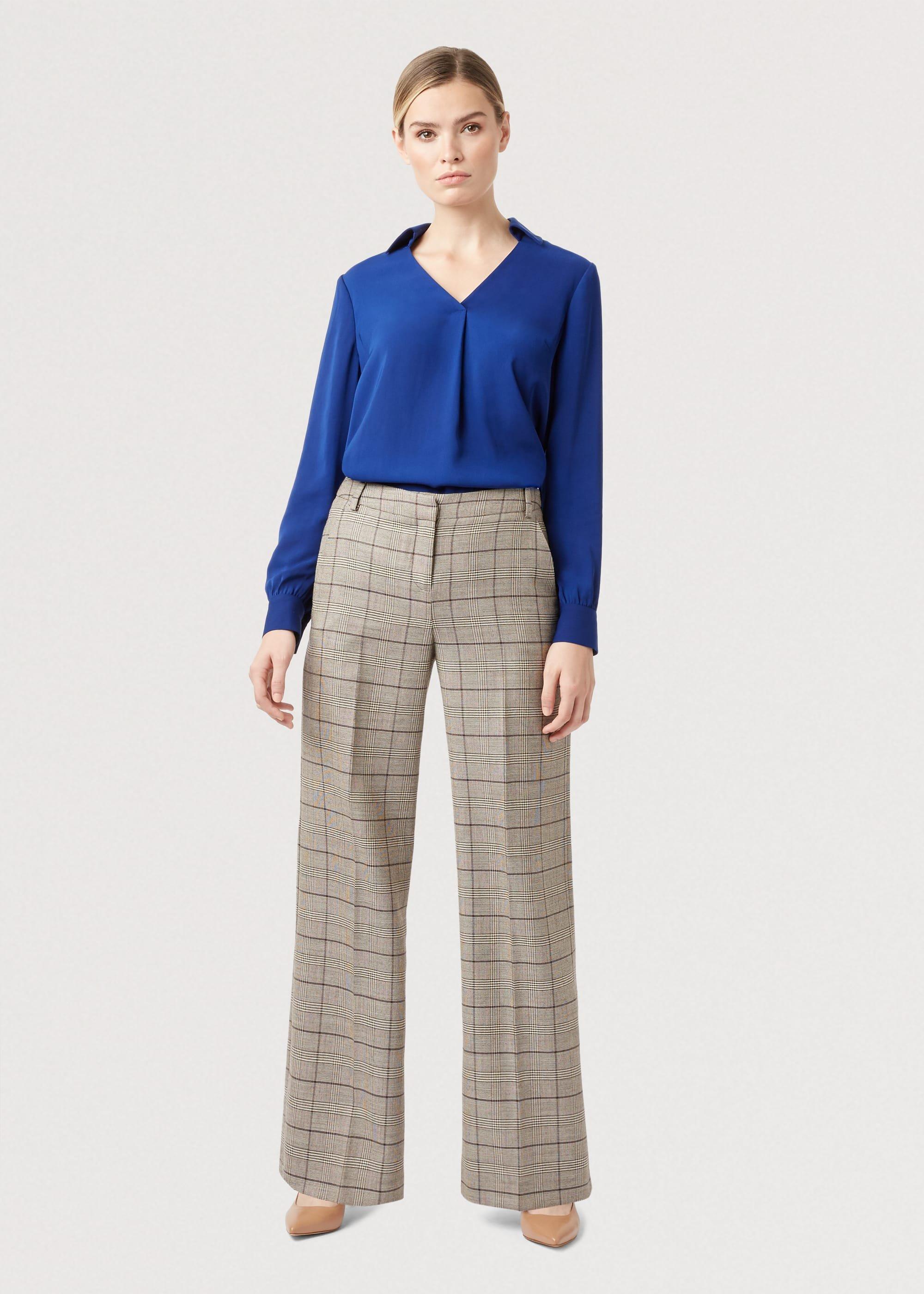 Philippa Blouse, Cobalt, hi-res