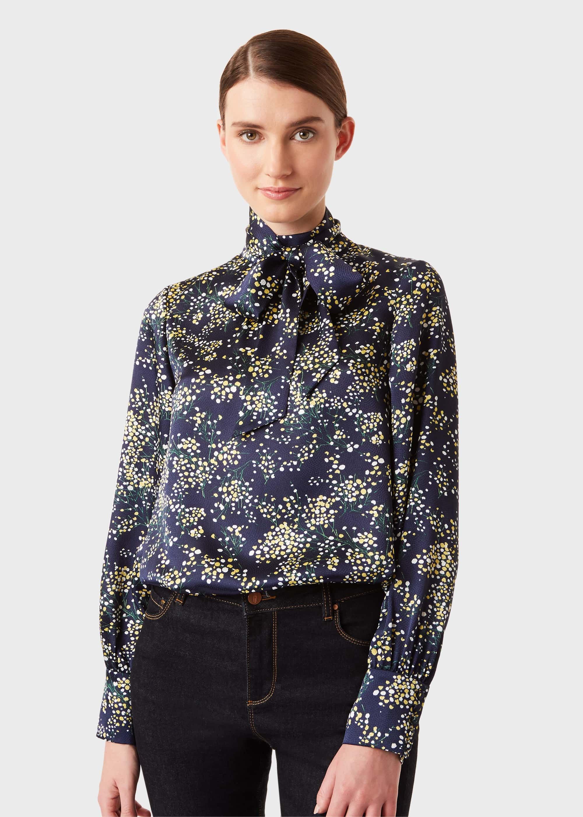 Madeline Floral Top, Midnight Multi, hi-res