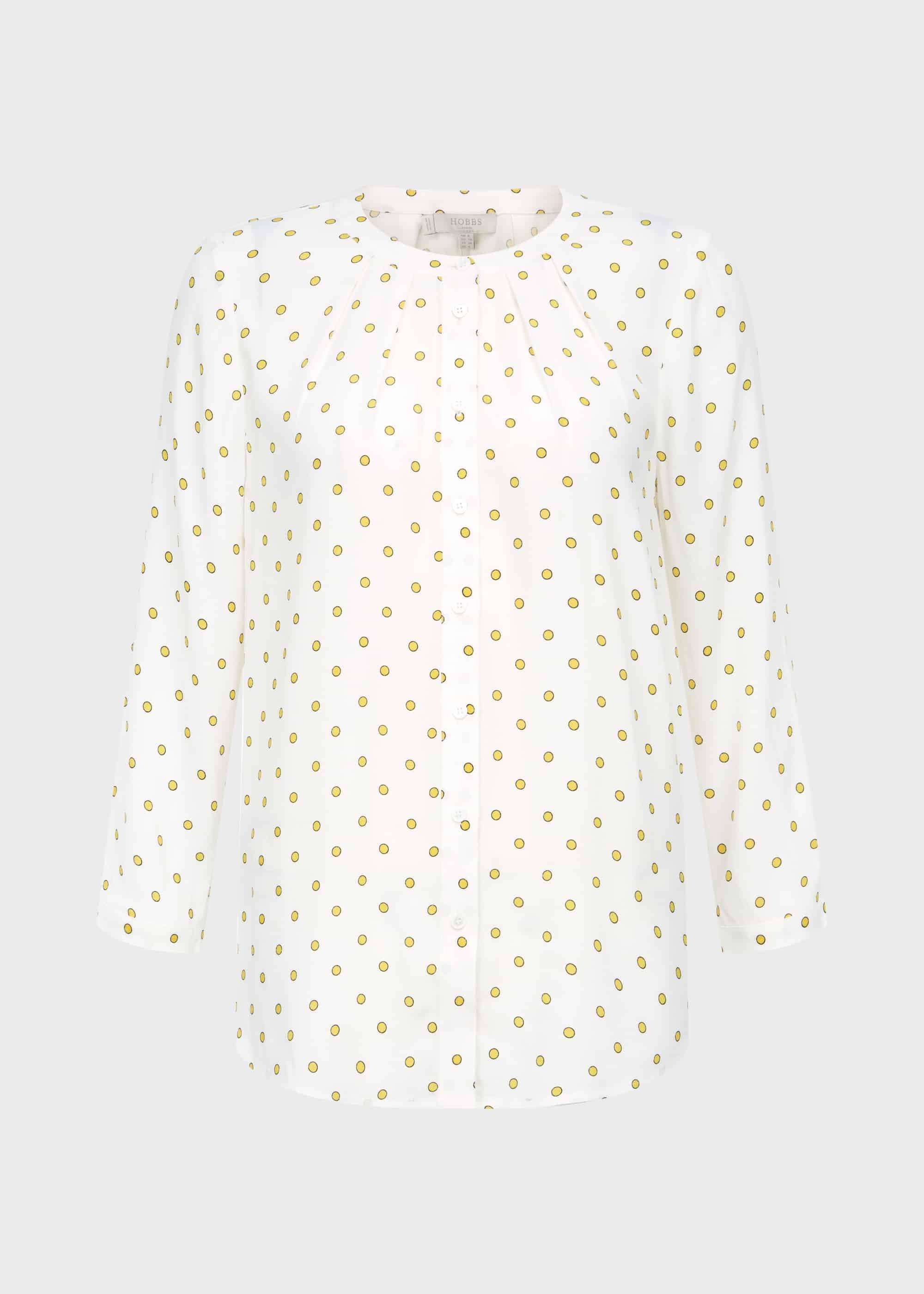 Maura Blouse, Ivory Bamboo, hi-res