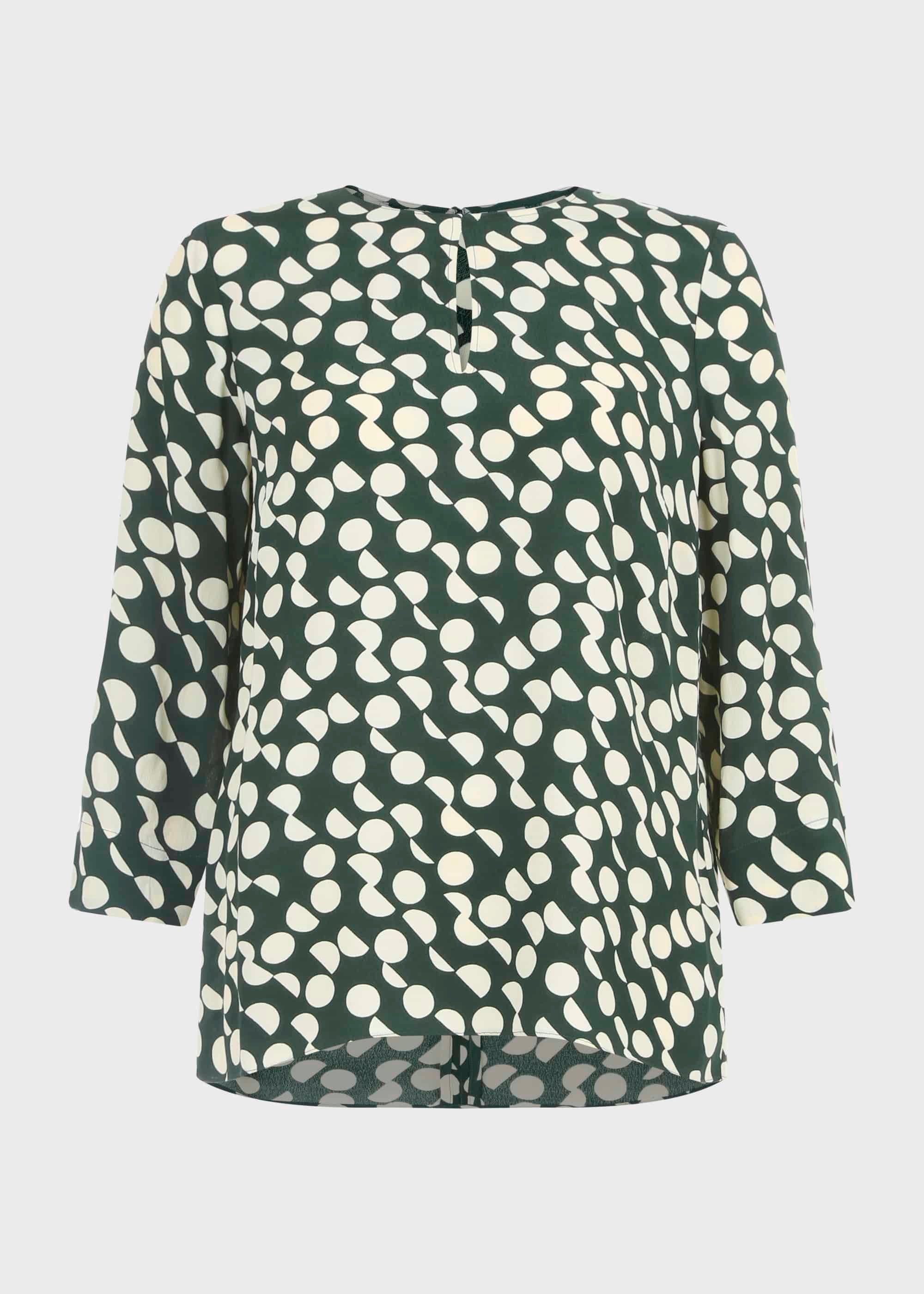 Alex Blouse, Green Stone, hi-res