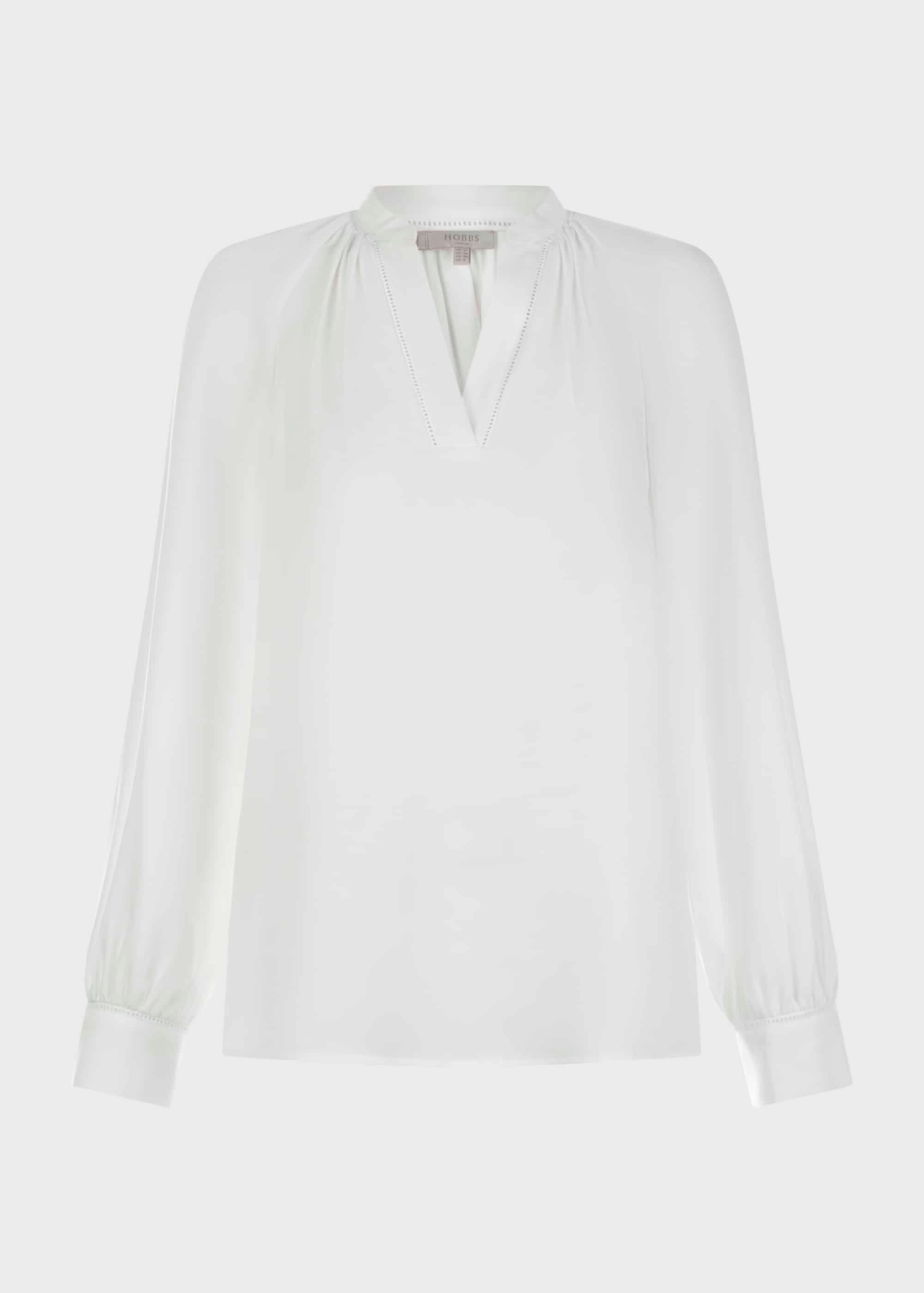 Annabella Blouse, Ivory, hi-res
