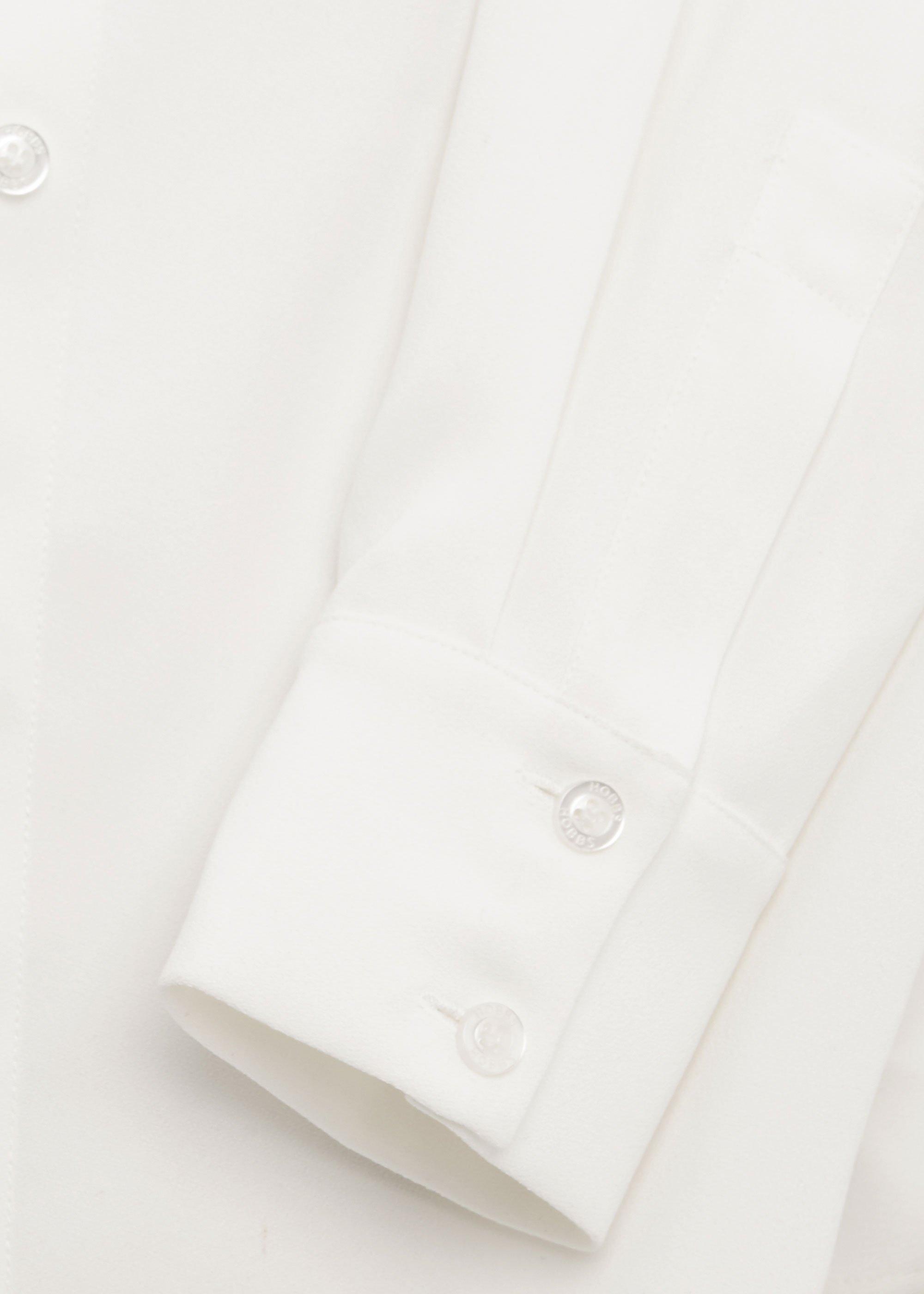 Eva Silk Shirt, Ivory, hi-res