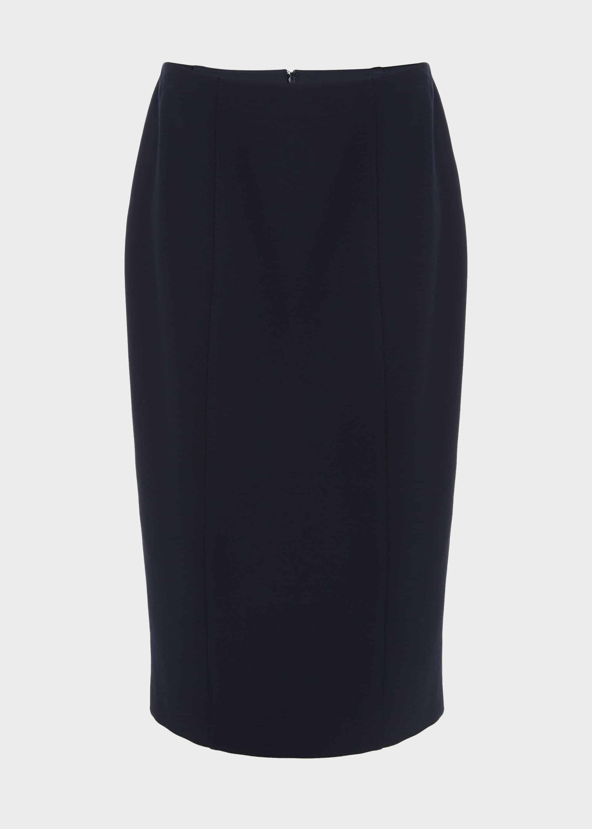 Beatrix Pencil Skirt, Navy, hi-res