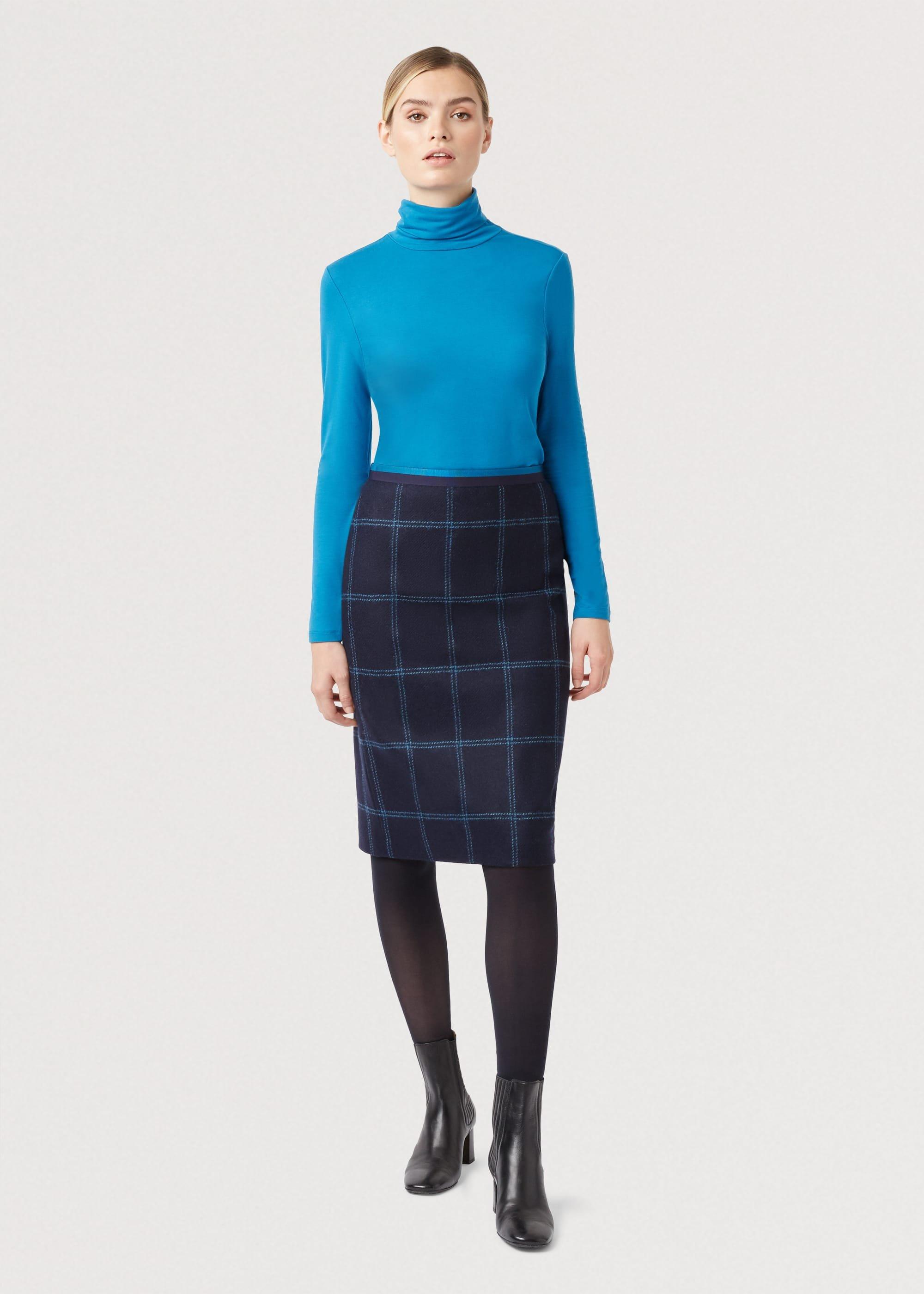 Zeta Skirt, Navy Multi, hi-res