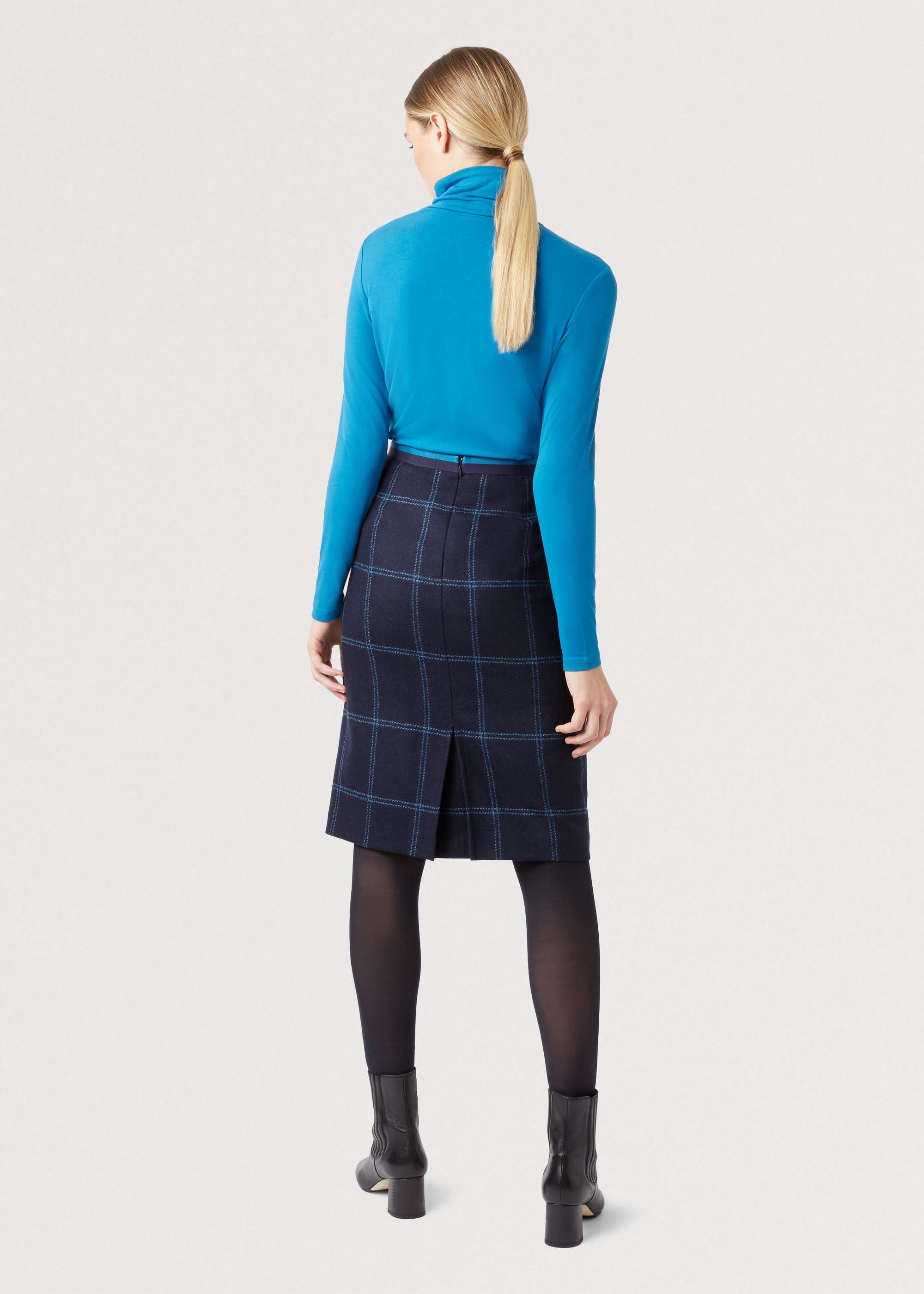 Zeta Skirt, Navy Multi, hi-res