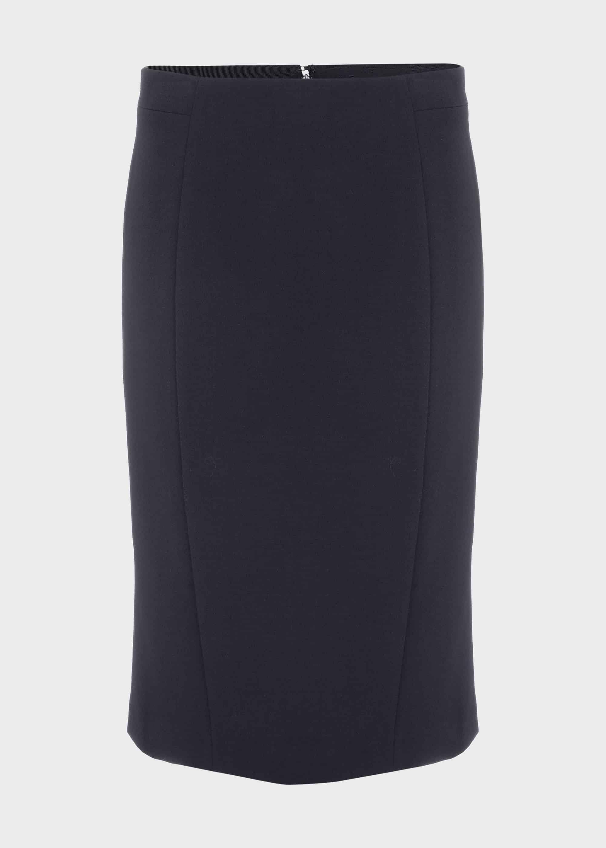Leila Pencil Skirt, Navy, hi-res