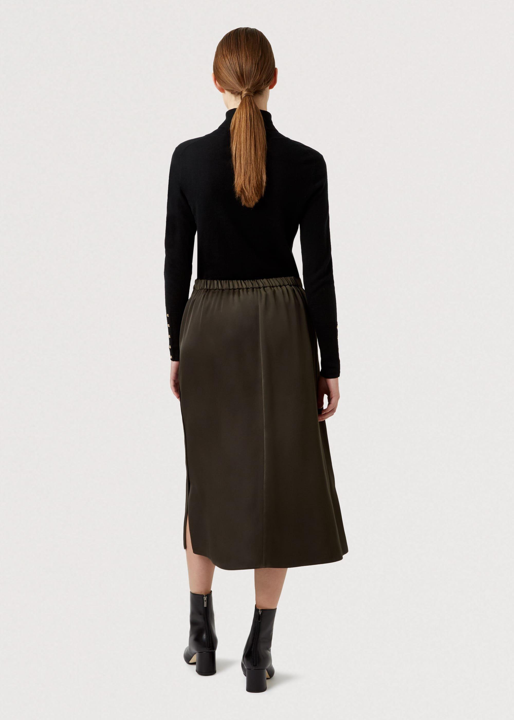 Dionne Skirt, Dark Green, hi-res