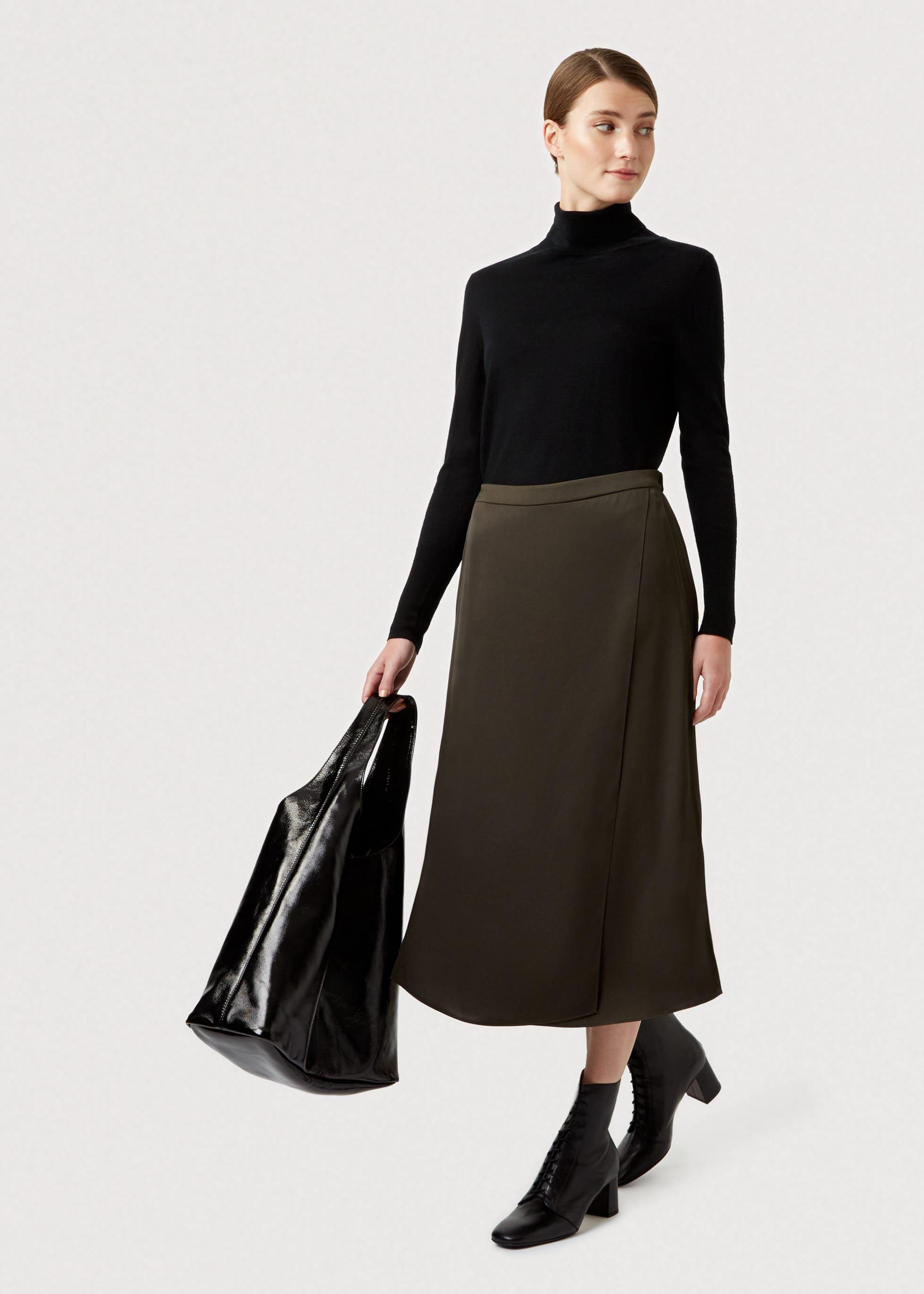 Dionne Skirt, Dark Green, hi-res