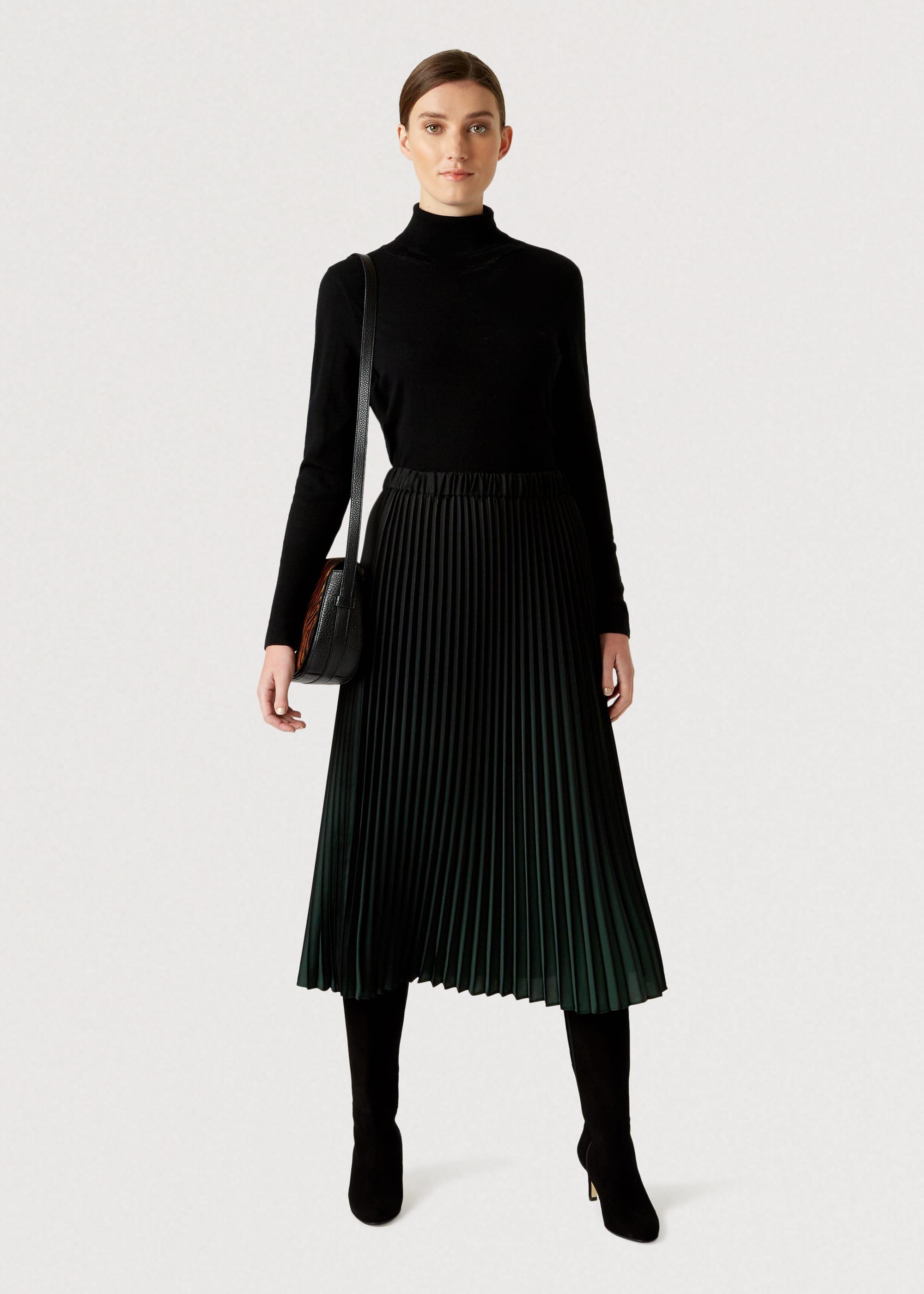 Tasha Skirt, Black Green, hi-res