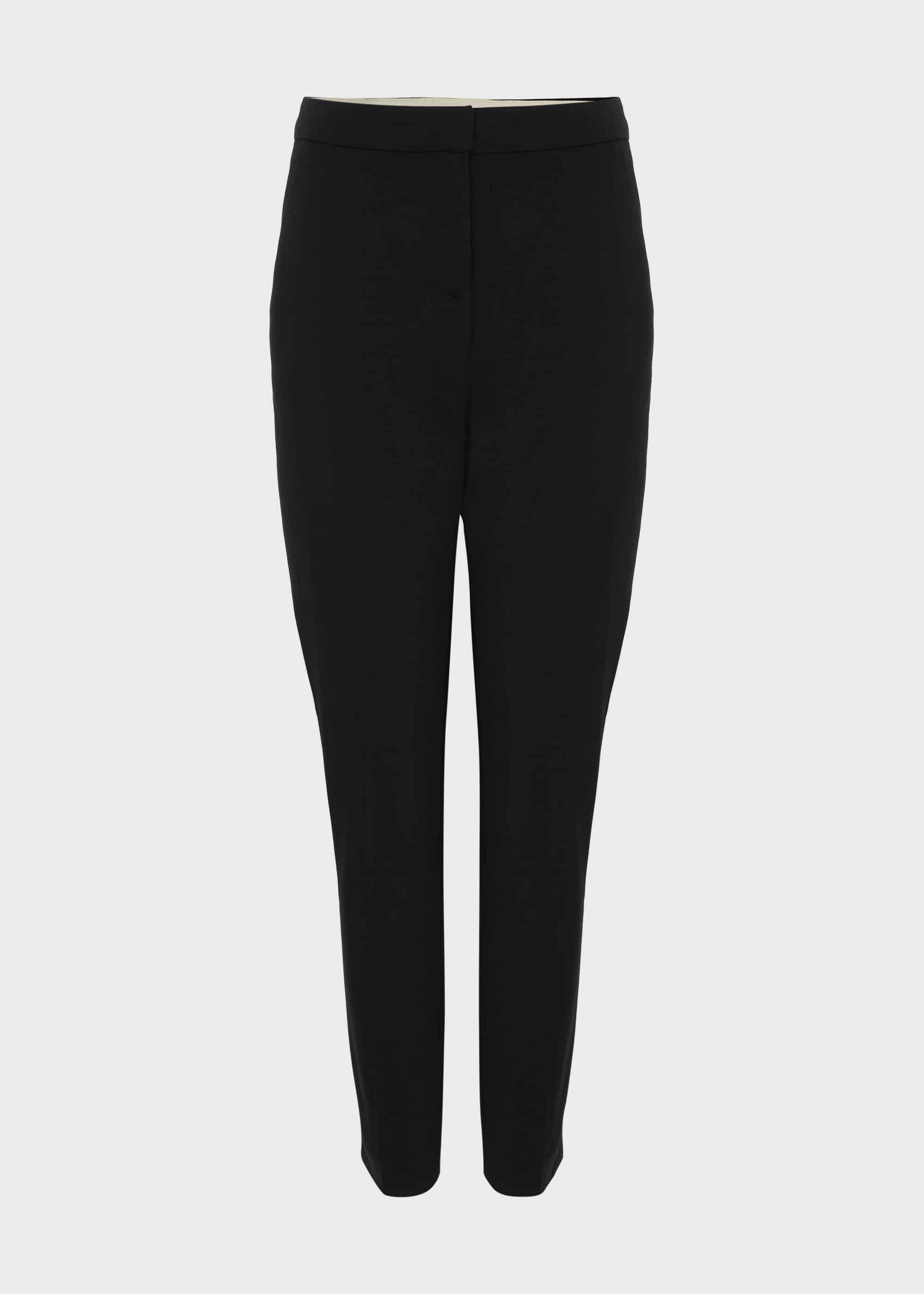Petite Summer Gael trousers With Stretch, Black, hi-res